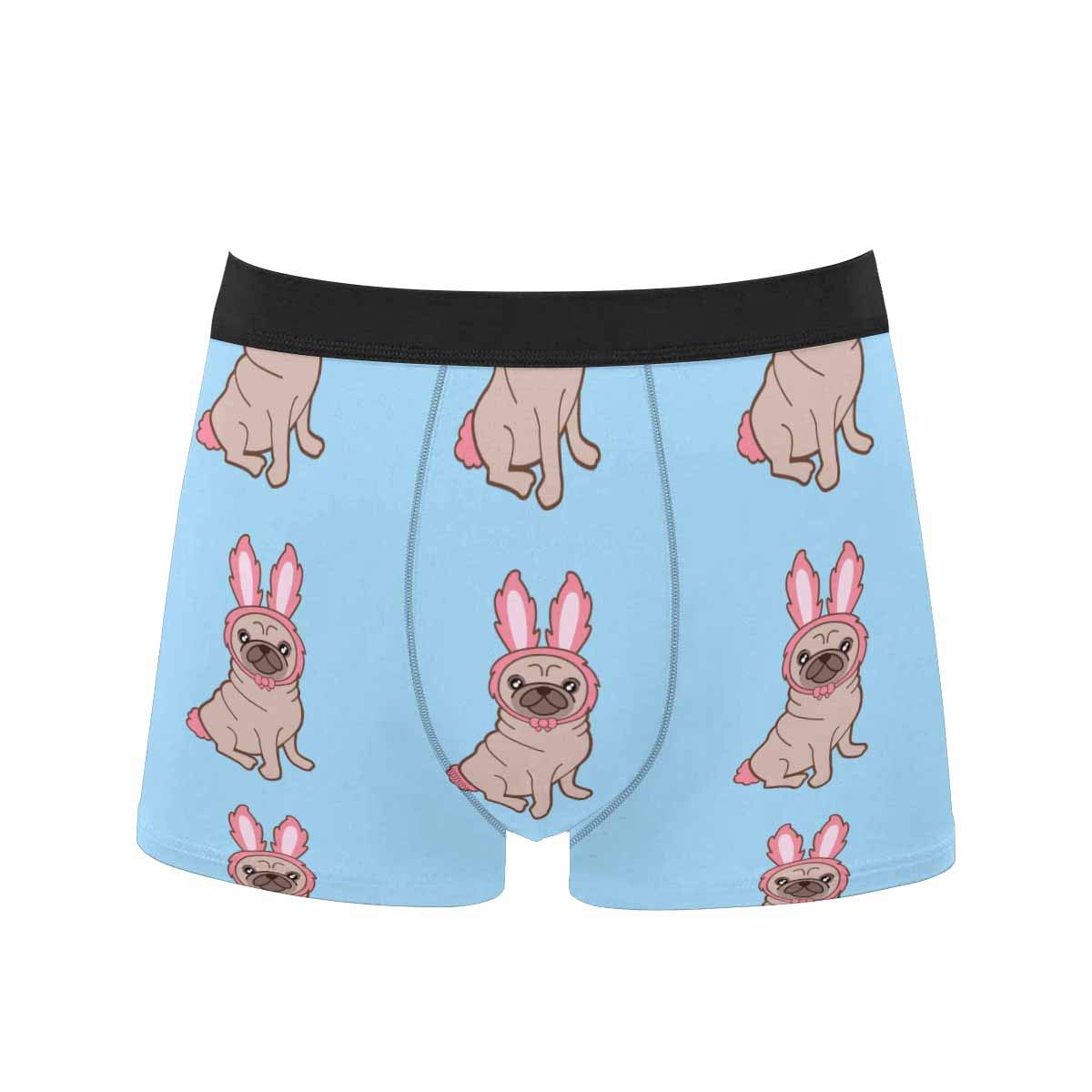 **InterestPrint Men's Lightweight Breathable Boxer Briefs - Cute Koala Print Underwear for Everyday Comfort & Casual Wear**