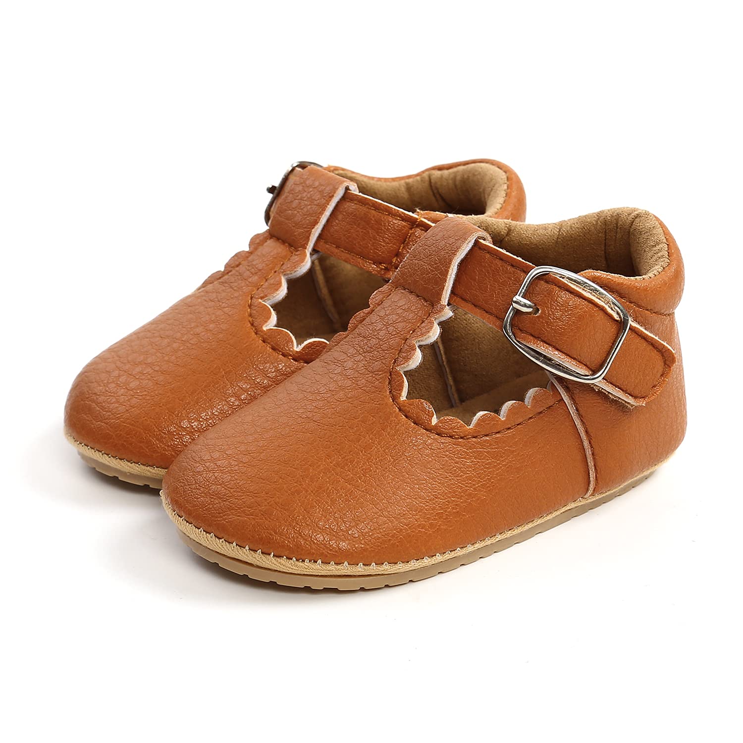 Baby Girl Shoes Soft Sole Mary Jane Flats for Infant Toddler Walking - Comfortable Prewalkers & First Walkers - Perfect for Weddings, Parties, and Special Occasions
