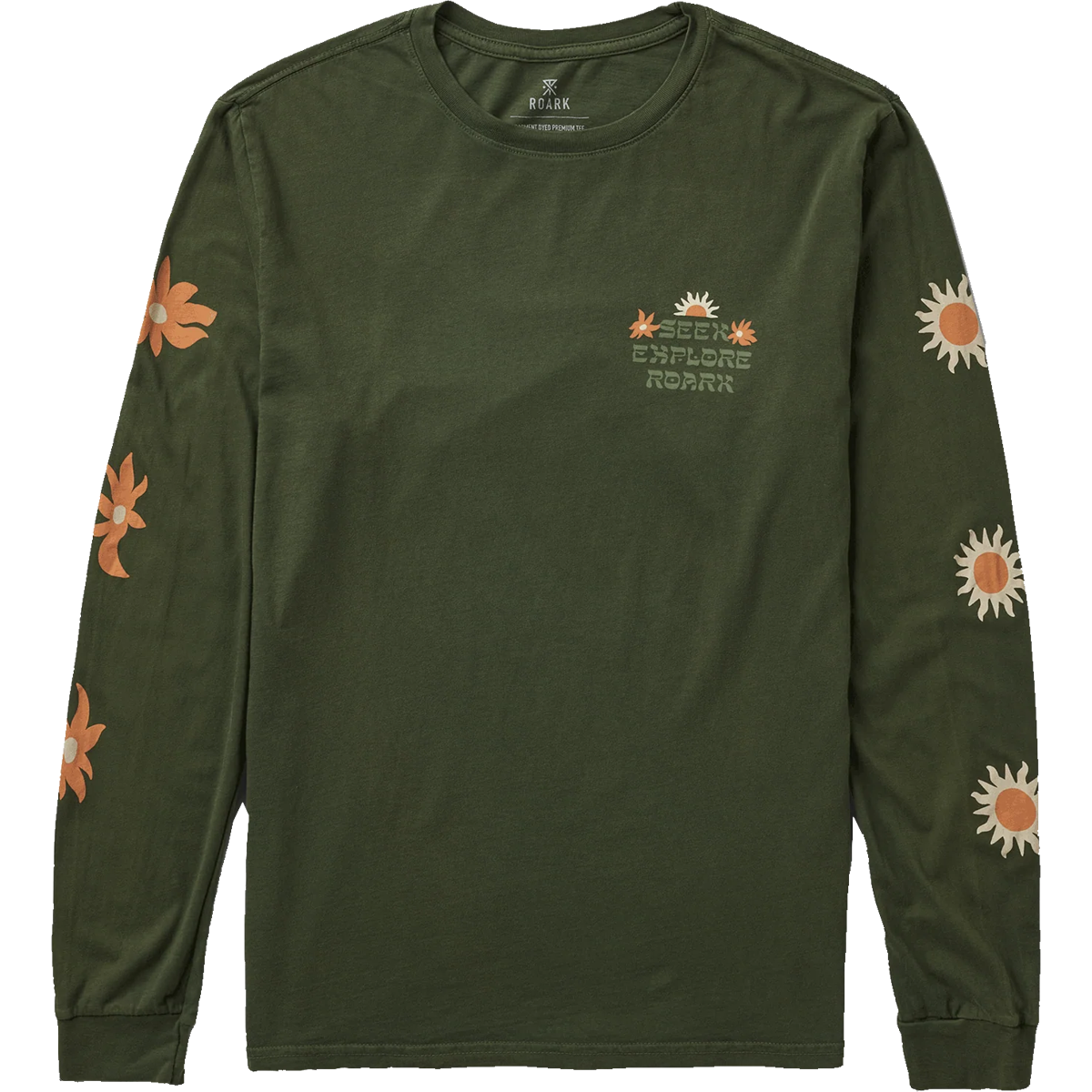 Atoll Men's Long Sleeve T-Shirt - Soft Cotton Casual Shirt for Everyday Wear | Perfect for Work, Travel & Outdoor Activities