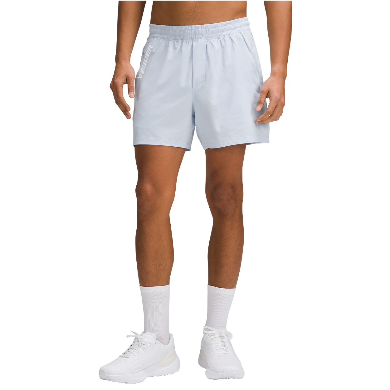 Bauer & lululemon PACEBREAKER 5 Men's Running Shorts - Lightweight Quick-Dry Athletic Shorts for Gym, Jogging & Workouts
