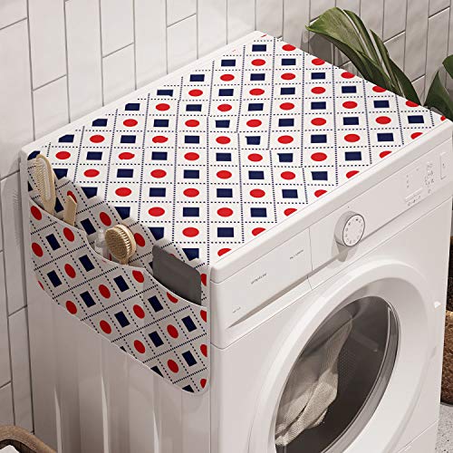 Navy Blue Red and White