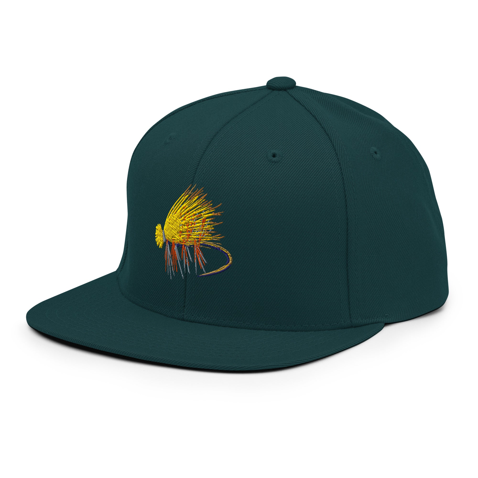 Caddis Fly Fishing Hat for Men & Women - UV Protection, Breathable & Adjustable - Perfect for Outdoor Fishing, Hiking & Camping