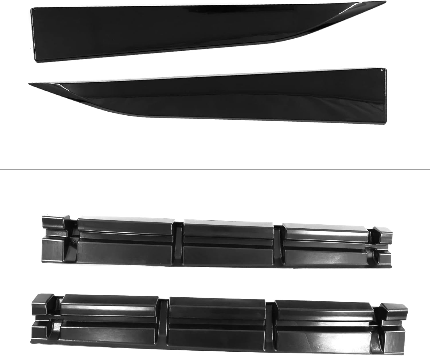 2016-2024 Chevy Camaro Side Skirt Rocker Panel Extension Splitters - PP Material Body Kit Molding for Enhanced Style & Protection - Perfect for Car Shows, Racing & Street Performance