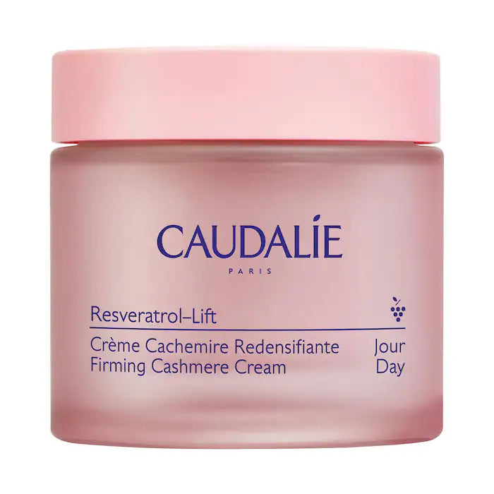 Resveratrol Lift Firming Moisturizing Cream - Retinol Alternative for Anti-Aging & Skin Tightening | Caudalie Cashmere Texture | Perfect for Night Routine & Mature Skin Care
