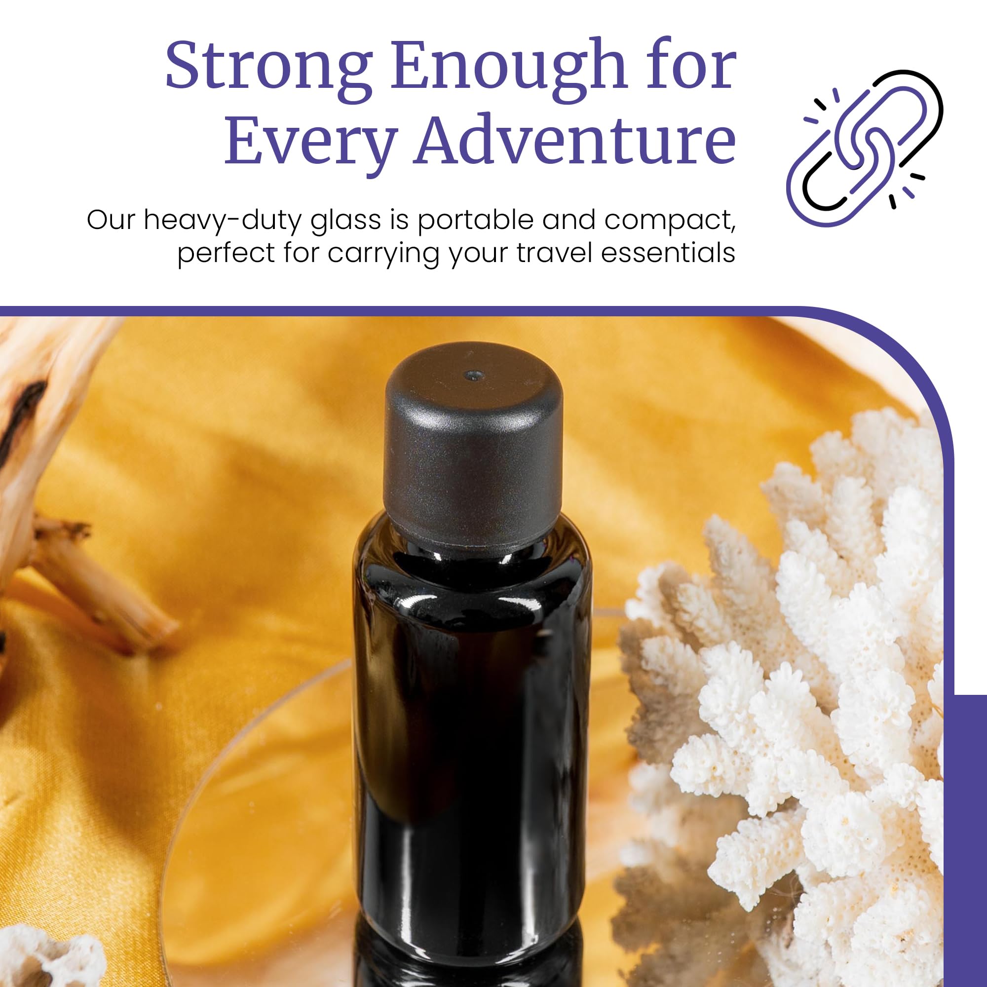 Infinity Jars 30ml (1oz) Glass Bottles with Euro Dropper Cap - UV Protection & Airtight Seal - 10 Pack for Essential Oils, Serums & Long-Term Storage | Perfect for DIY Skincare, Aromatherapy & Travel