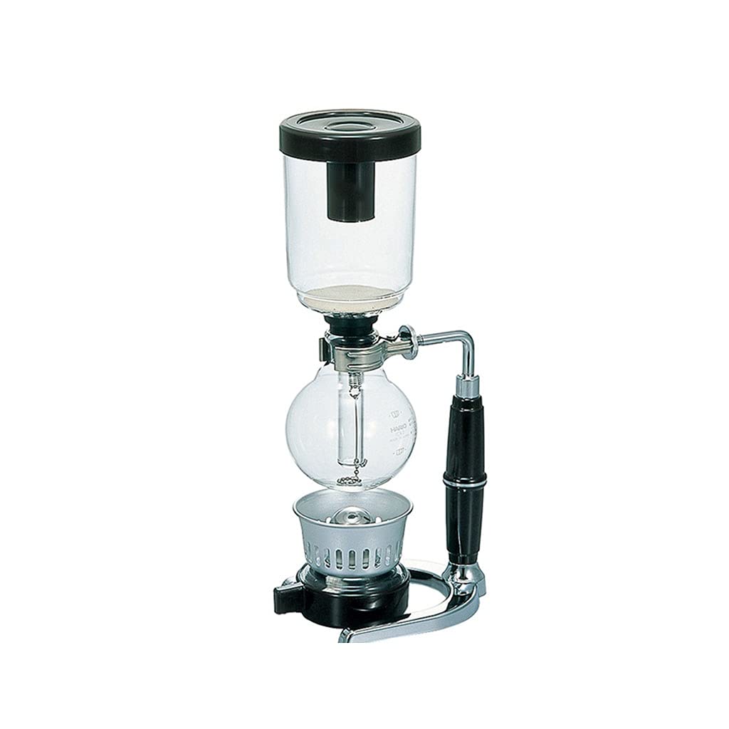 Premium LICHUAN Siphon Coffee Maker with Alcohol Burner - Transparent Tabletop Syphon Coffee Brewer for Coffee Enthusiasts | Perfect for Home, Office & Cold Brew | Ideal Gift for Coffee Lovers