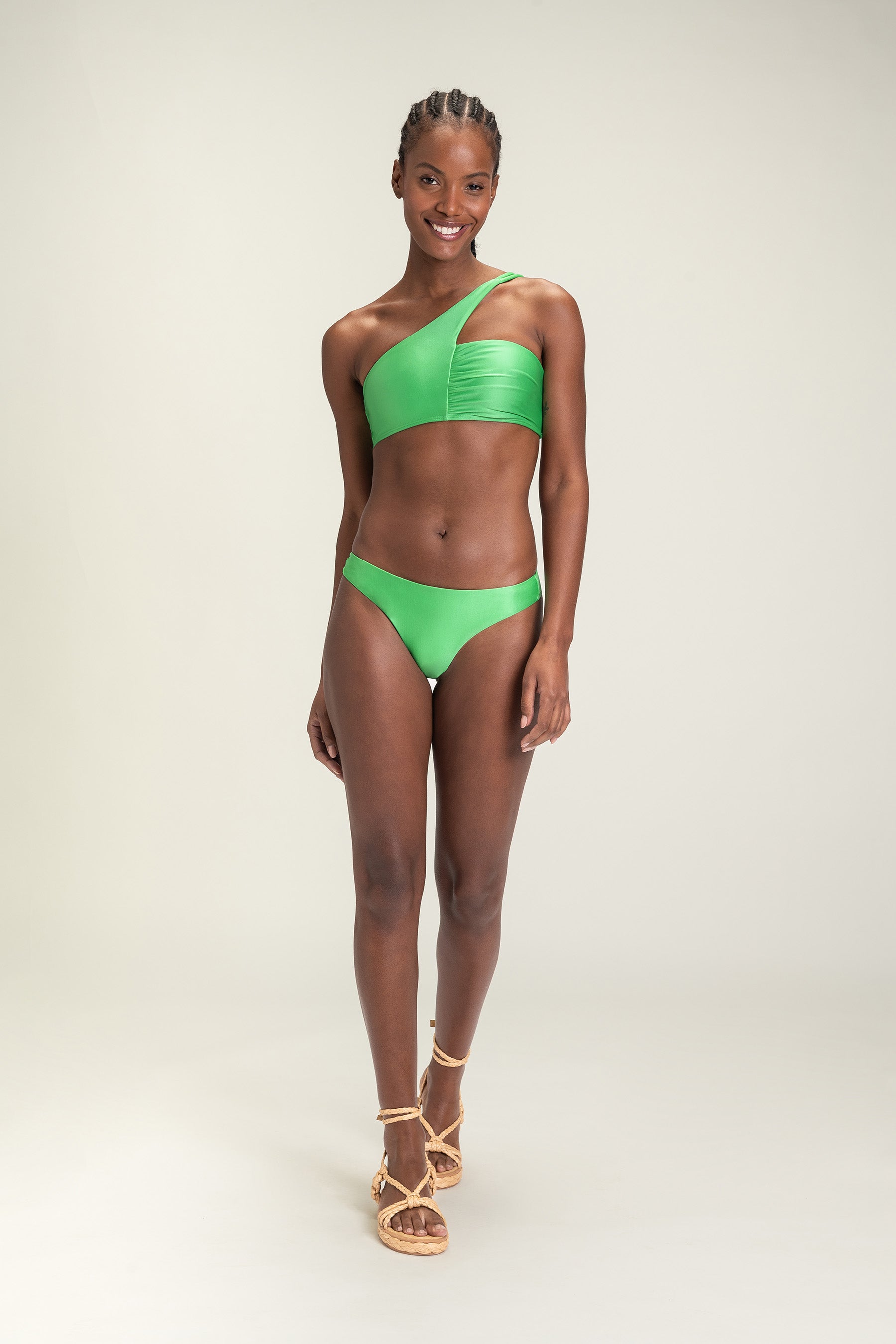 Lux Thong Bikini Bottom - High Waisted Sexy Swimwear for Women, Comfortable & Stretchy Fabric - Perfect for Beach, Pool Party & Vacation
