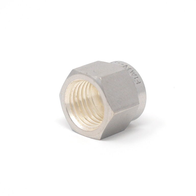 1/4 Inch Column End Fitting - Durable Aluminum Connector for Handrails, Fences & Structural Supports | Perfect for DIY Home Improvement & Construction Projects