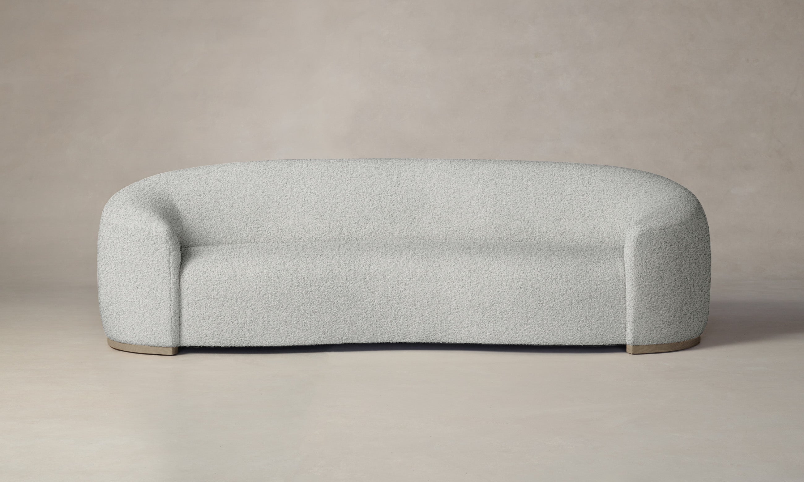 The Chelsea Sofa - Premium Woolen Bouclé Cliff Upholstered Modern Living Room Couch for Cozy Home & Office Decor