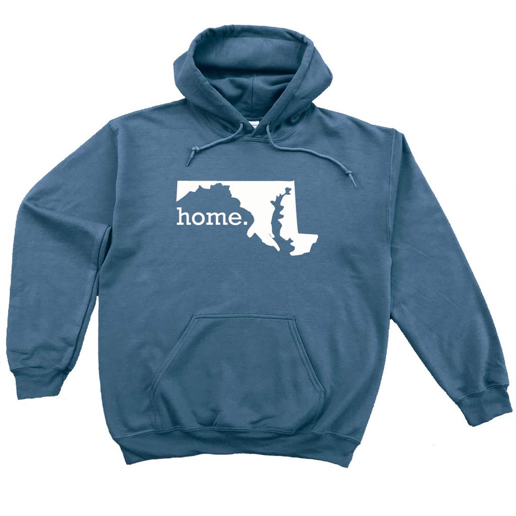 Maryland Home Hoodie Sweatshirt - Comfortable Pullover Sweater for Men & Women | Perfect for College, Sports & Casual Wear