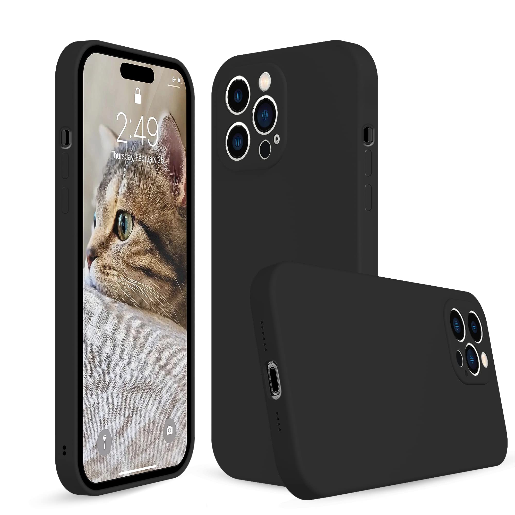 Premium Shockproof Silicone Case for iPhone 14 Pro Max (6.7