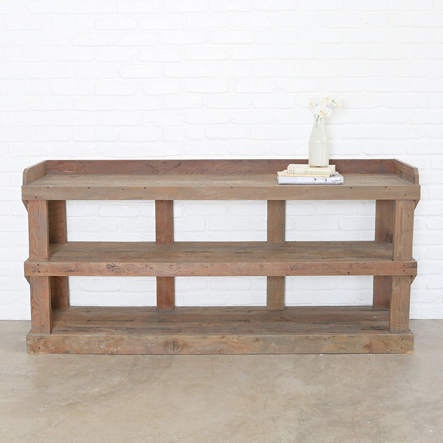 The Warrenton Console - Modern Entryway Table with Storage Shelf | Perfect for Hallway, Living Room & Foyer Décor