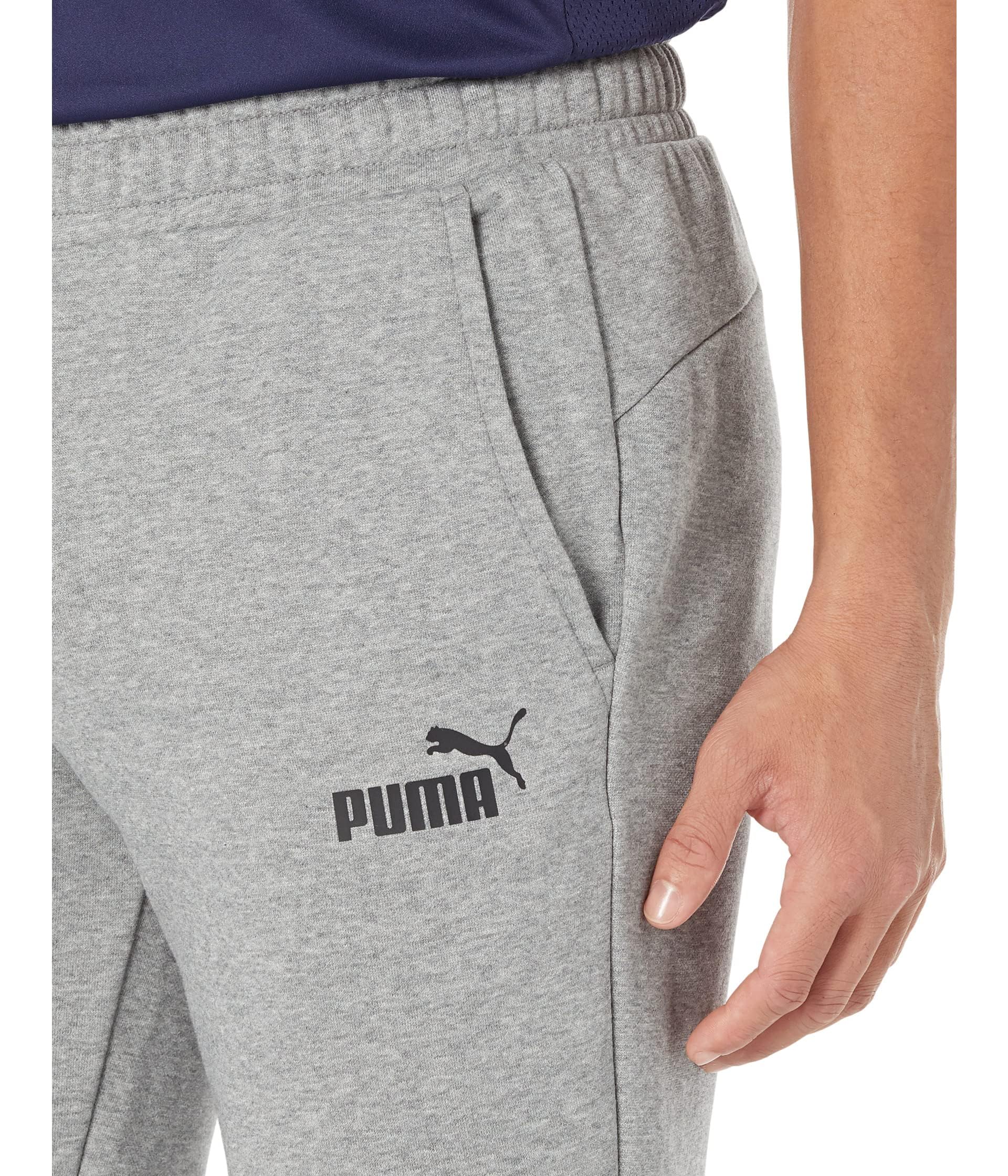 PUMA Men's Essentials Fleece Sweatpants - Comfortable Athletic Joggers for Casual Wear & Gym - Big & Tall Sizes Available - Perfect for Workouts, Lounging & Running Errands
