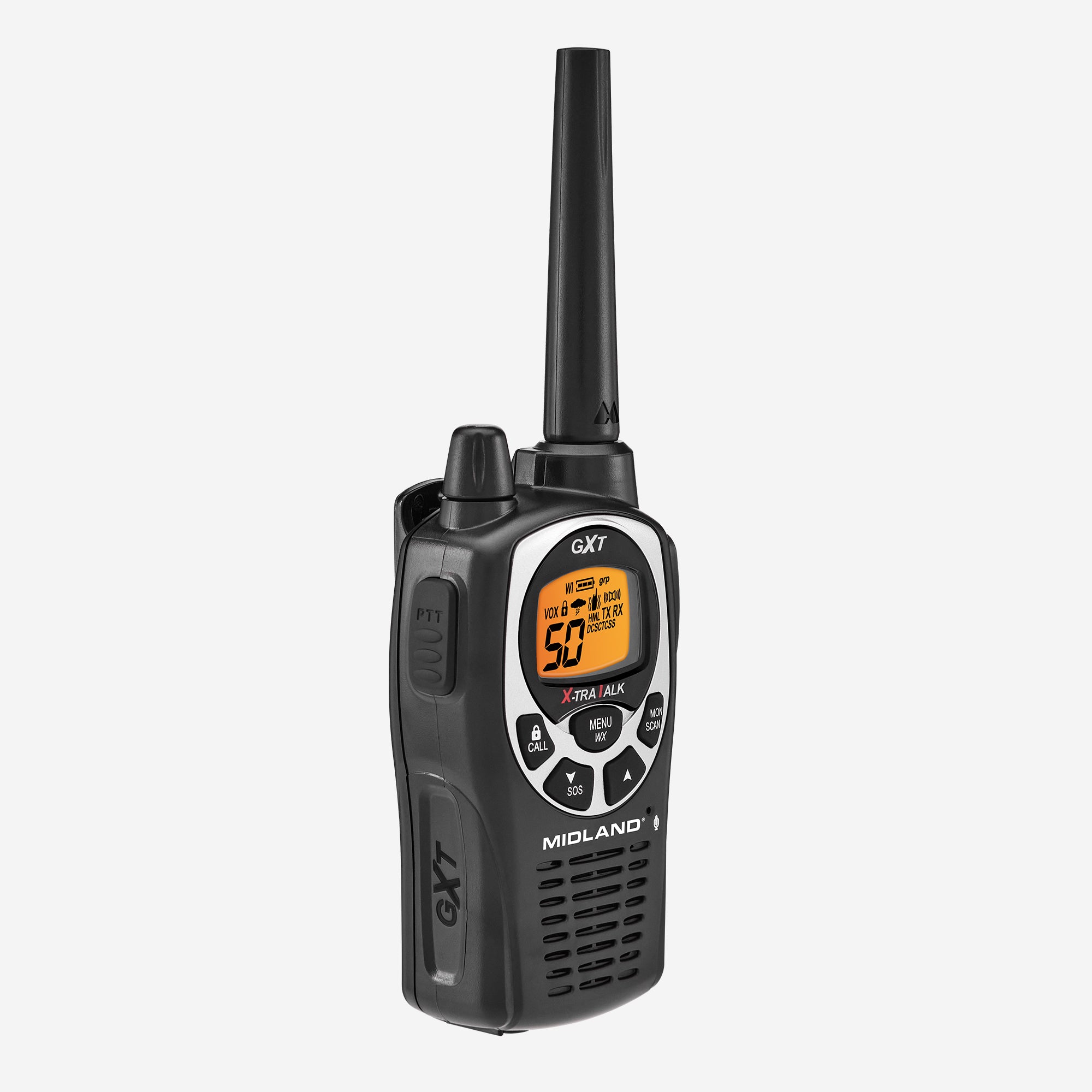 GXT1000 GMRS Walkie Talkie - Long Range Two Way Radio with 50 Channels, NOAA Weather Alerts & Privacy Codes - Ideal for Outdoor Adventures, Hiking, Camping & Emergency Communication (GXT1000AZ)