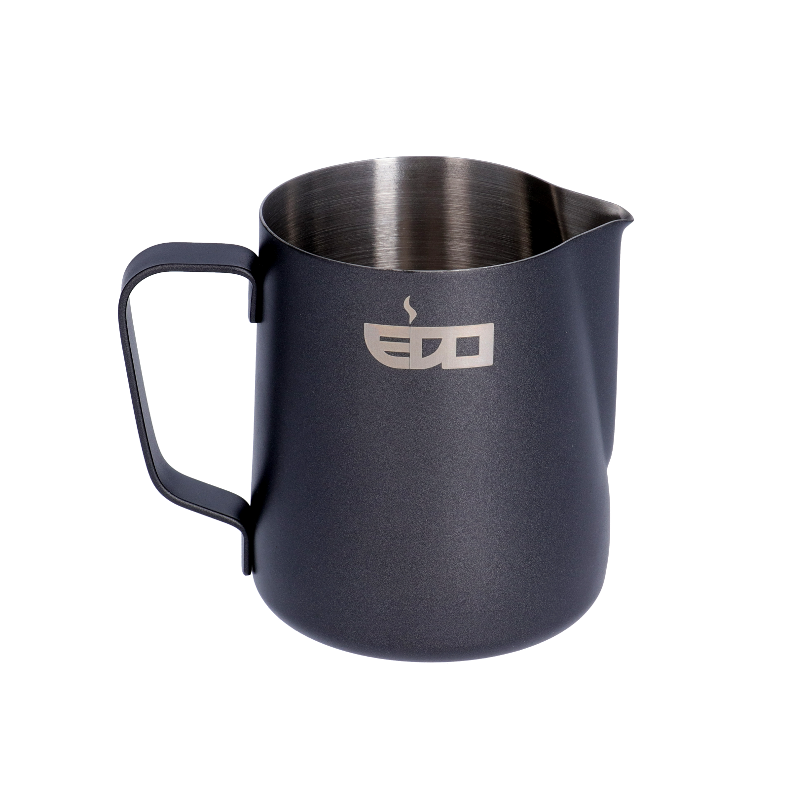 Professional EDO Barista Milk Pitcher - 20oz Stainless Steel Coffee Frothing Jug for Latte Art, Perfect for Home & Commercial Espresso Machines - Ideal for Coffee Shops, Cafes & Baristas