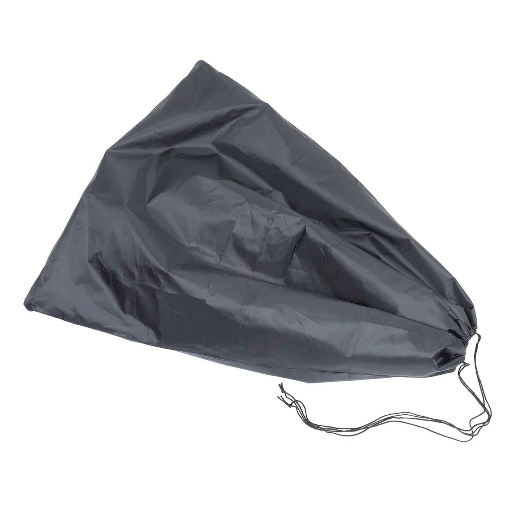 Elegant Waterproof Drawstring Pouch - Large Capacity Storage Bag for Home Organization (Black) | Perfect for Travel, Gym & Jewelry Storage