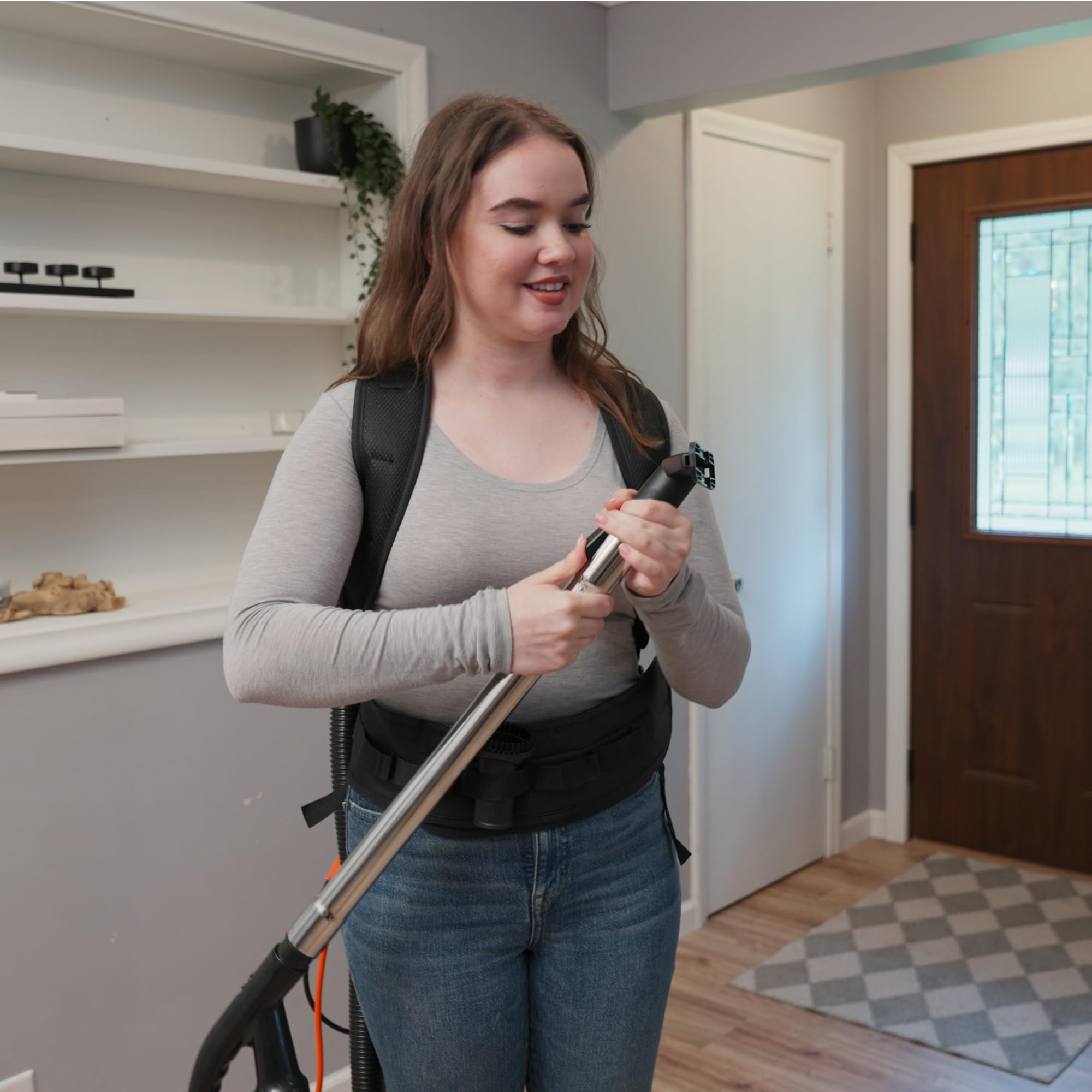Atrix HEPA Backpack Vacuum Cleaner - Lightweight Cordless Vacuum for Home & Office Cleaning - Perfect for Carpets, Hard Floors, and Pet Hair Removal