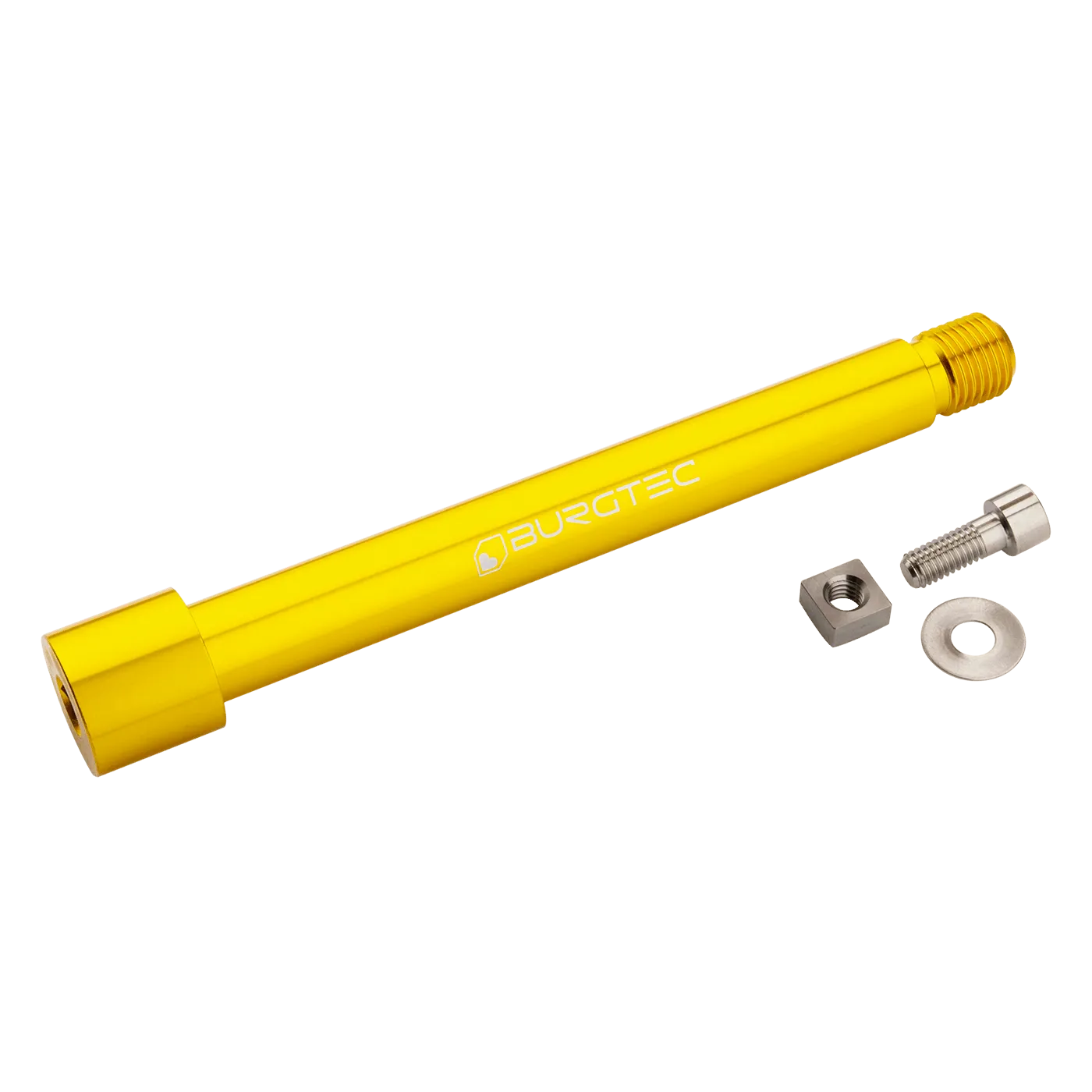 Burgtec Fox Boost Front Fork Axles 2021 - Premium MTB Bike Axle for Fox Forks - Perfect for Trail Riding, Downhill & Enduro Biking