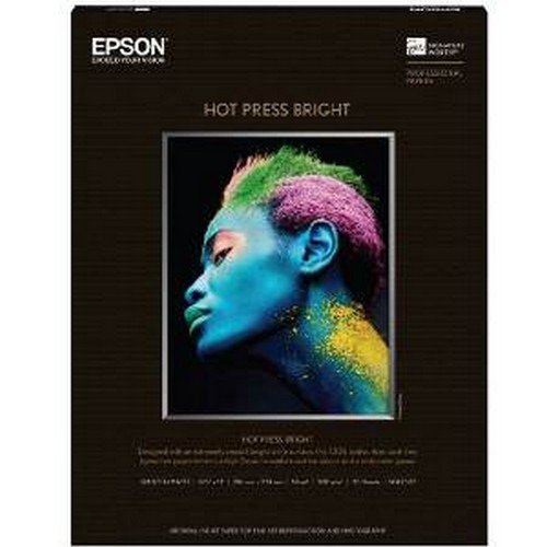 Premium Hot Press Bright Fine Art Paper for Watercolor, Ink & Printmaking - Ideal for Artists, Illustrators & Professional Printing