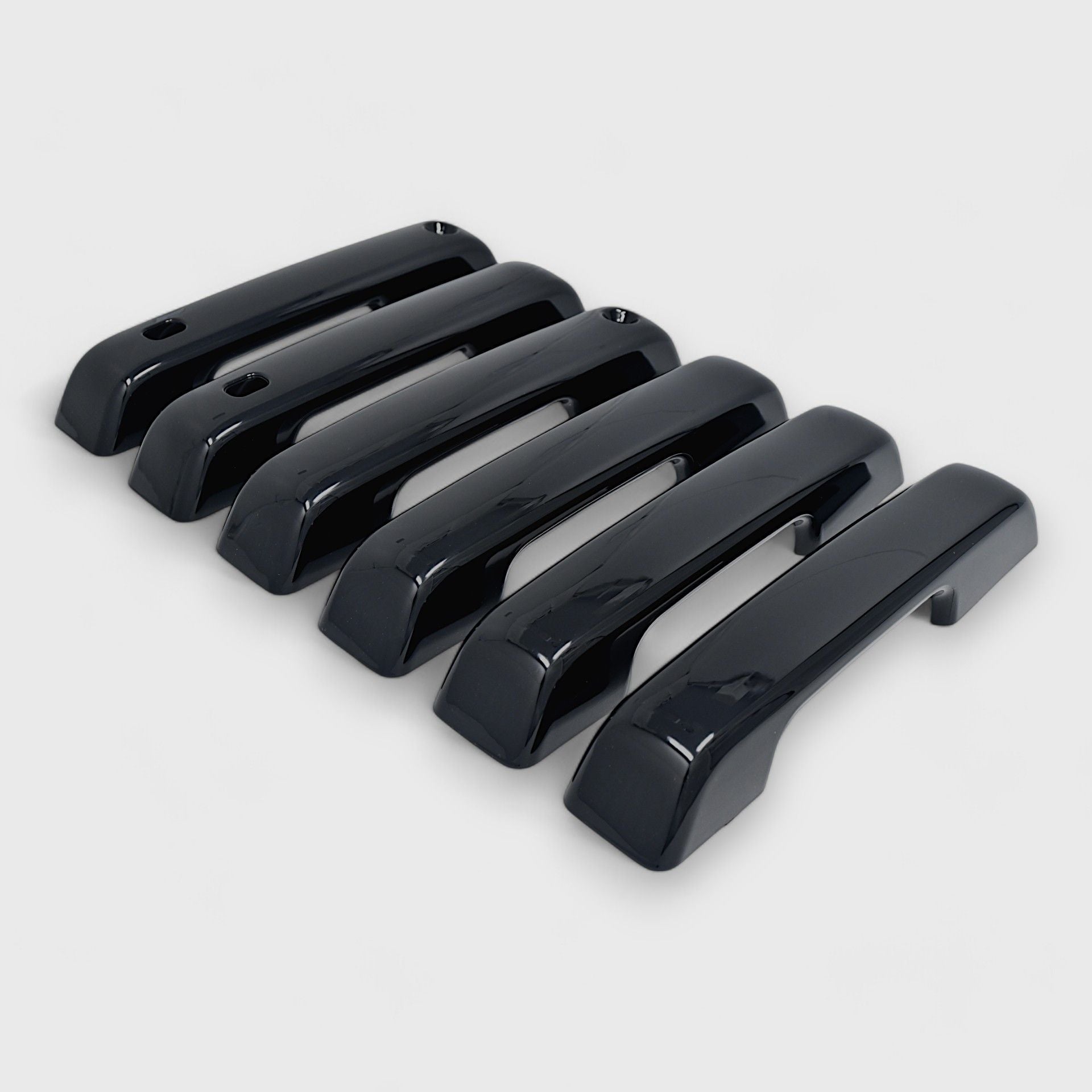 Gloss Black Chrome Delete Door Handle Cover for Cars - Compatible with Smart Key (Model DH6331BLK) | Upgrade Your Vehicle's Exterior Style for a Sleek Look