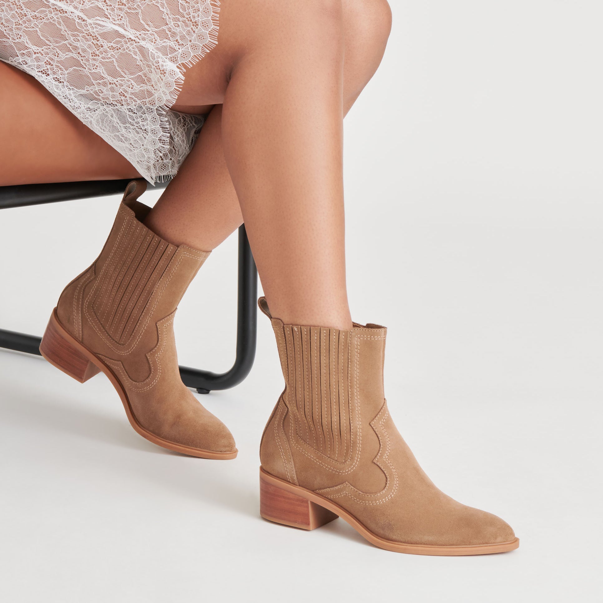 BRYLEE H2O BOOTIES Women's Waterproof Suede Ankle Boots for Rain & Snow - Perfect for Outdoor Walking, Commuting and Winter Fashion