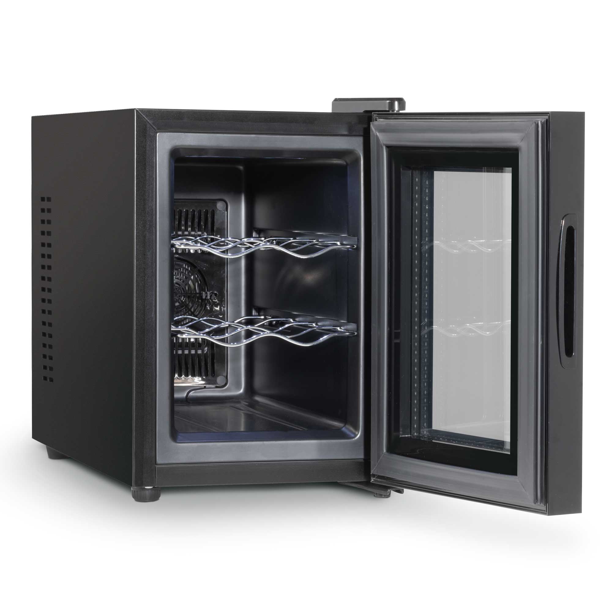 Baridi 6 Bottle Thermoelectric Wine Cooler with Touch Controls - Compact Tabletop Design (5-18°C Temperature Range) | Perfect for Home Bars, Kitchen Countertops & Small Spaces