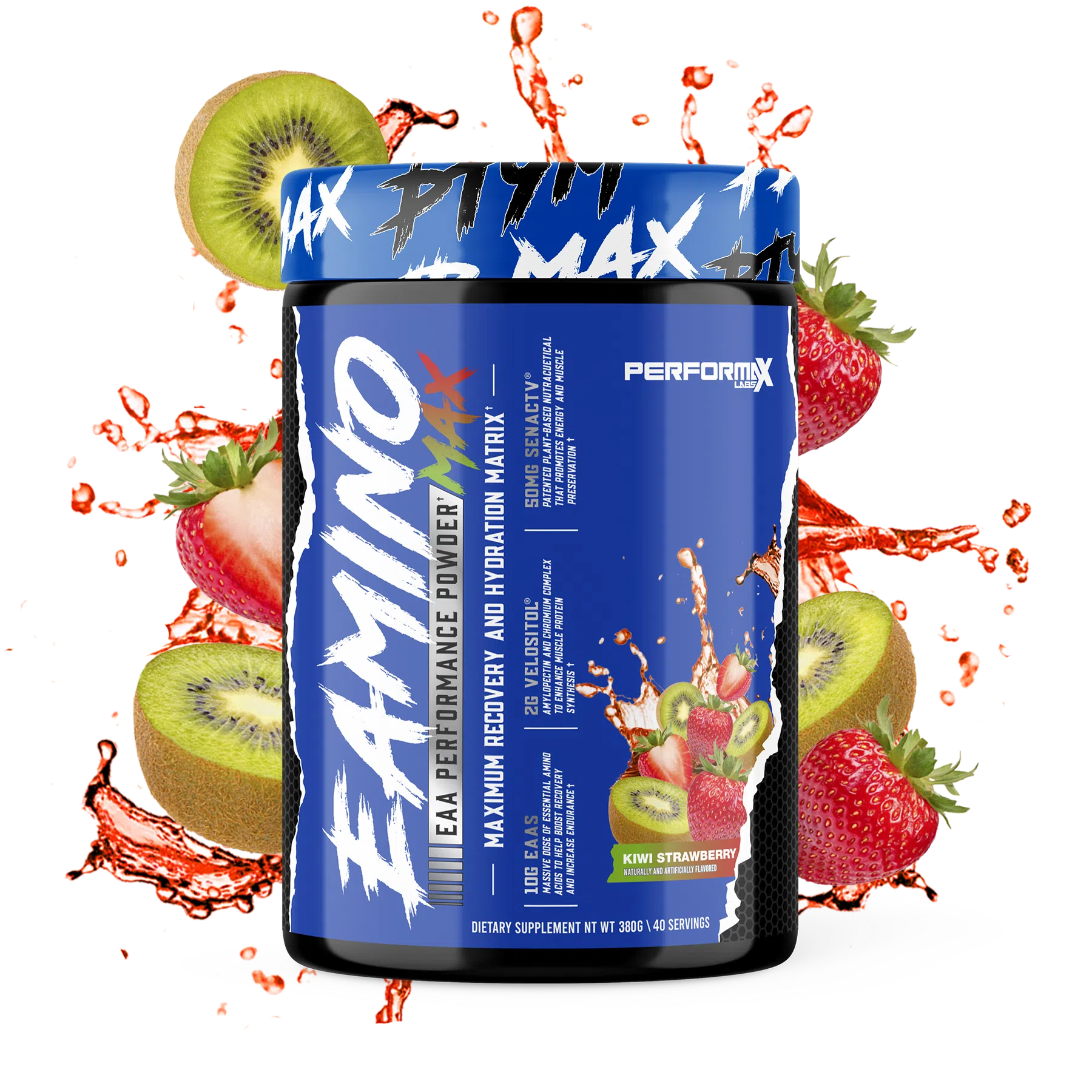 Performax Labs EAminoMax - Premium Essential Amino Acids (EAAs) Supplement for Muscle Recovery & Performance - Ideal for Athletes, Bodybuilders & Fitness Enthusiasts