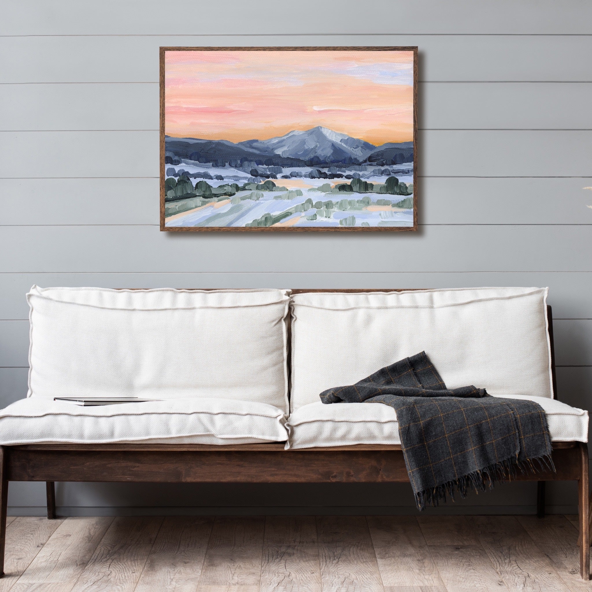 Beautiful Sunset Art Print - Wall Decor for Living Room, Bedroom & Office - Perfect Gift for Home & Office Decor