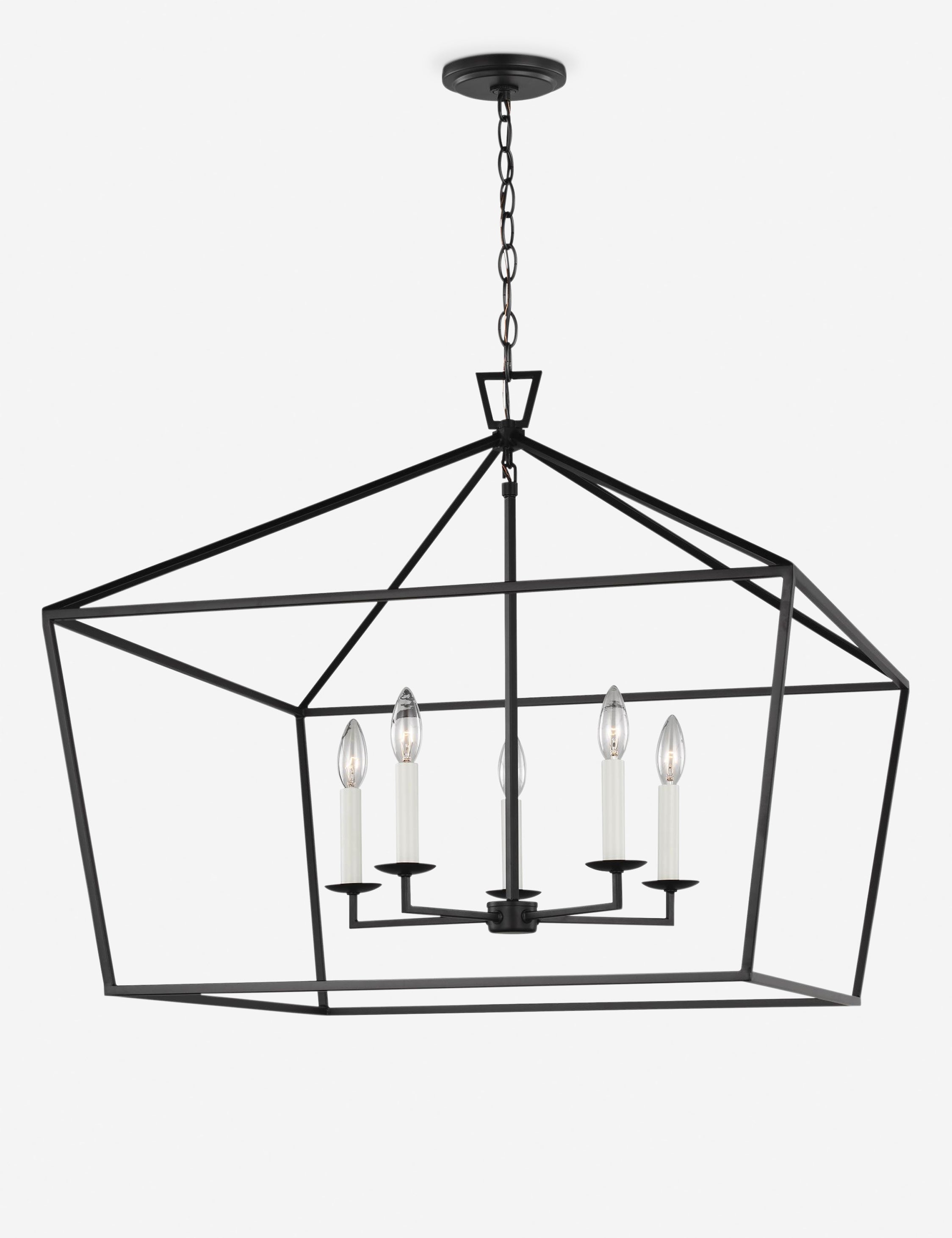 Gala Wide Pendant Light - Modern Ceiling Hanging Fixture for Dining Room, Kitchen Island & Living Room Decor