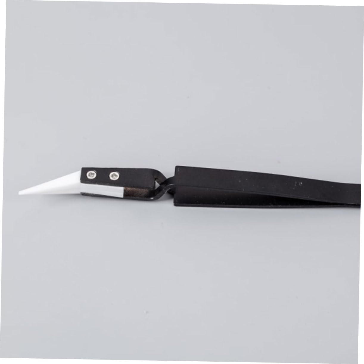 Veemoon Lash 3-Piece Reverse Handle Precision Curved Tip Anti-Static Tweezers for Eyelash Extensions - 14cm Professional Lash Tools (Black) - Perfect for Salon, Home Use & DIY Lash Artists