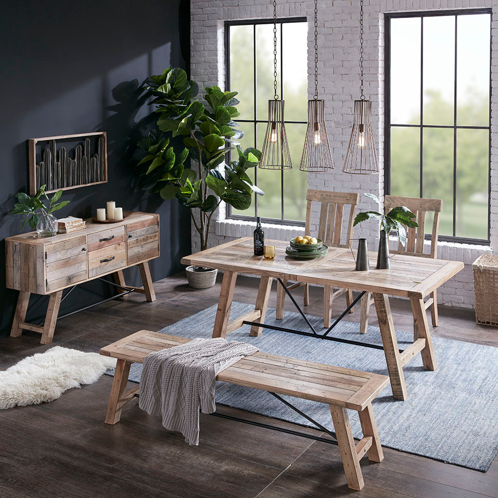 Modern Dining Side Chairs Set of 2 - Sturdy Wooden Kitchen Chairs with Padded Seats - Perfect for Dining Room, Kitchen, Breakfast Nook & Small Spaces