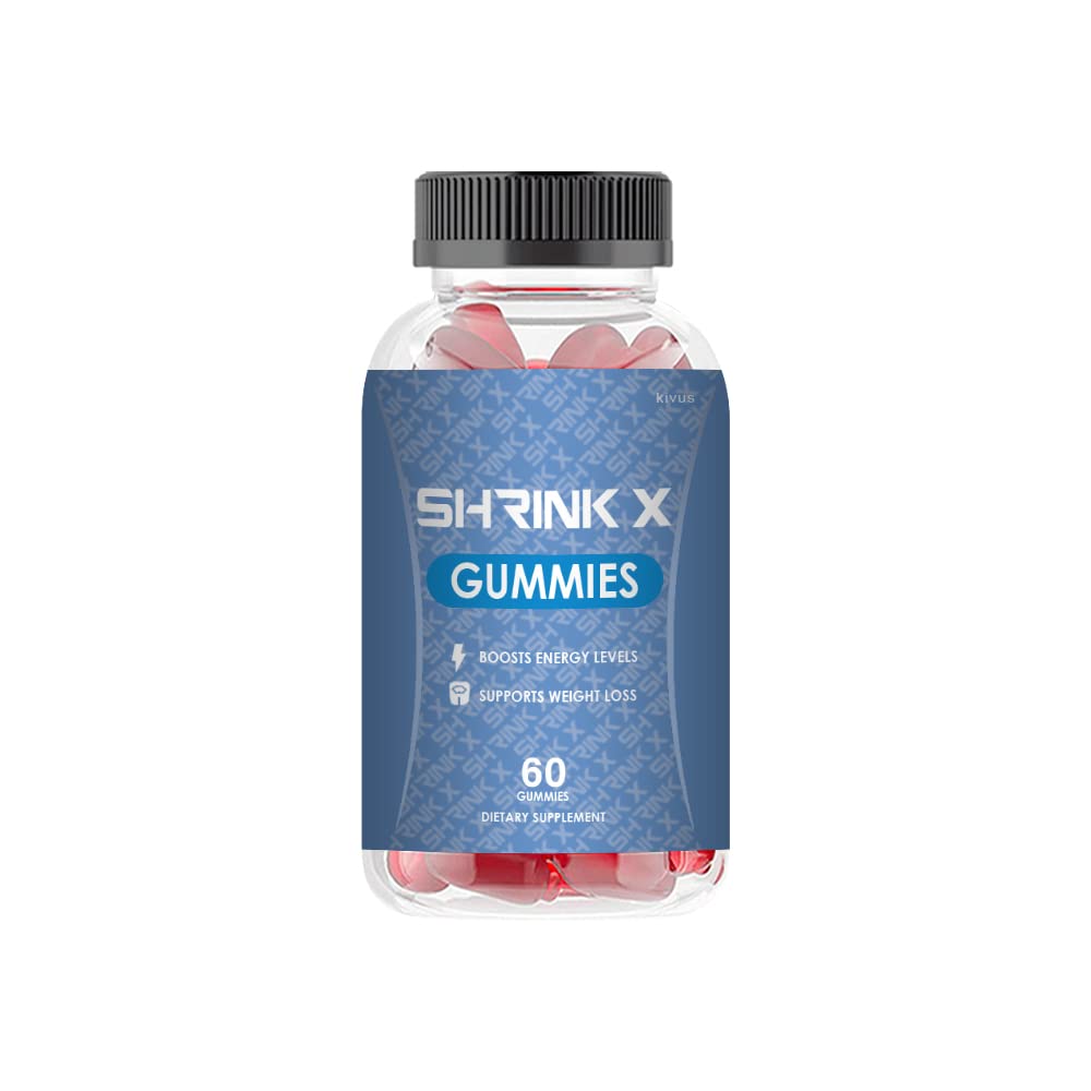 ShrinkX Apple Cider Vinegar Gummies for Weight Loss - 60 Capsules Dietary Supplement with ACV - Supports Metabolism & Digestion - Perfect for Daily Wellness Routine & Healthy Lifestyle