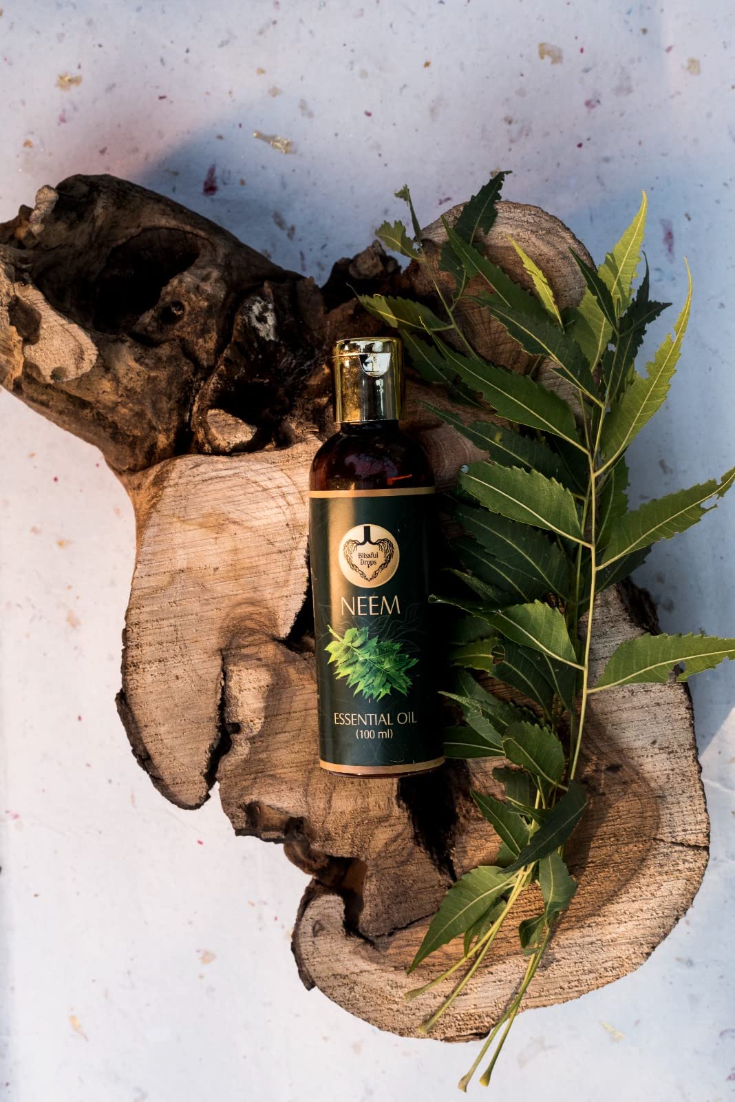 Organic Blissful Drops Neem Oil for Skin & Hair Care - Natural Treatment for Acne, Dandruff & Plant Protection - Perfect for DIY Beauty & Organic Gardening