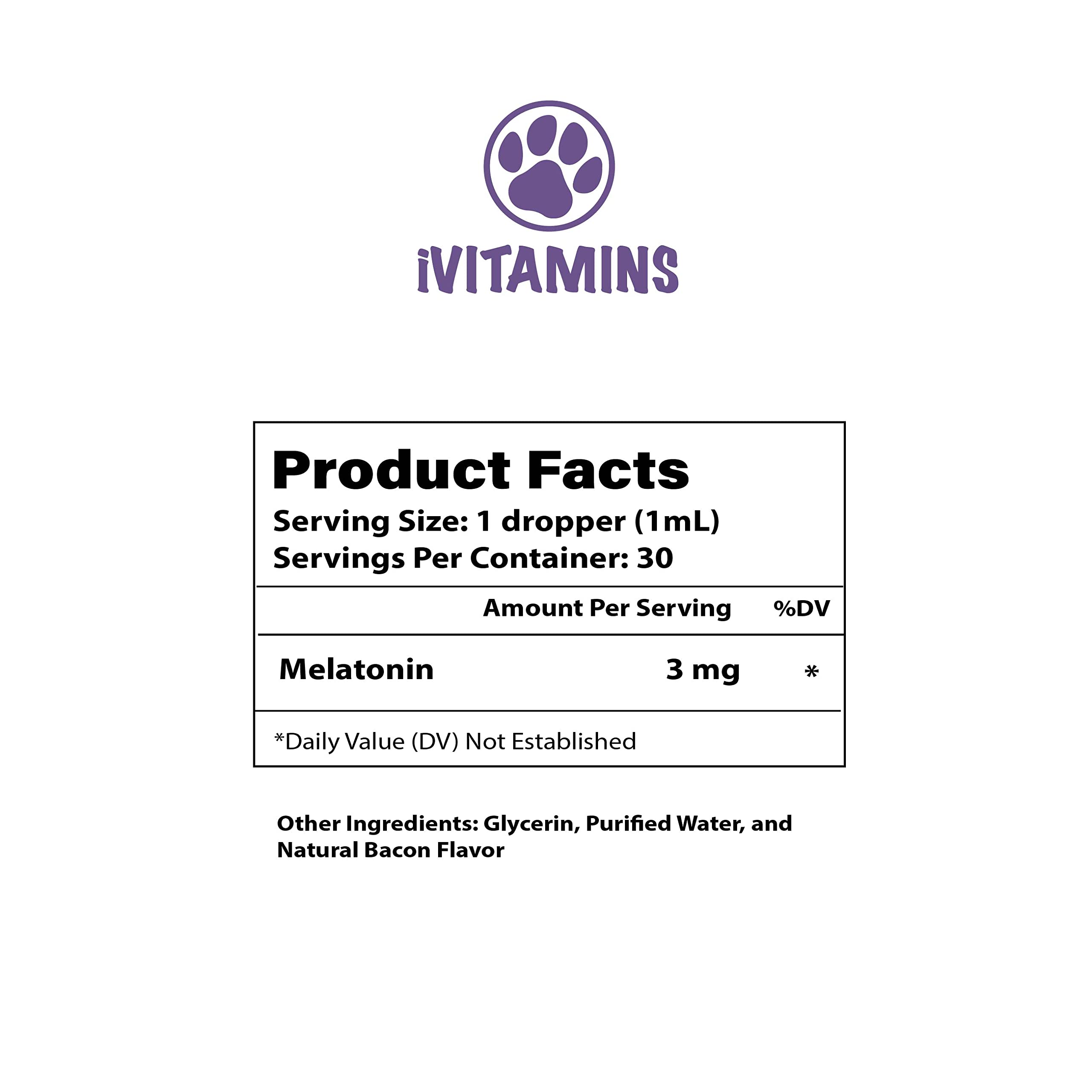 Natural Melatonin for Dogs - Calming Chews for Anxiety Relief & Better Sleep - Vet Recommended Dog Sleep Aid (2 Pack) - Perfect for Travel, Storms & Fireworks Stress