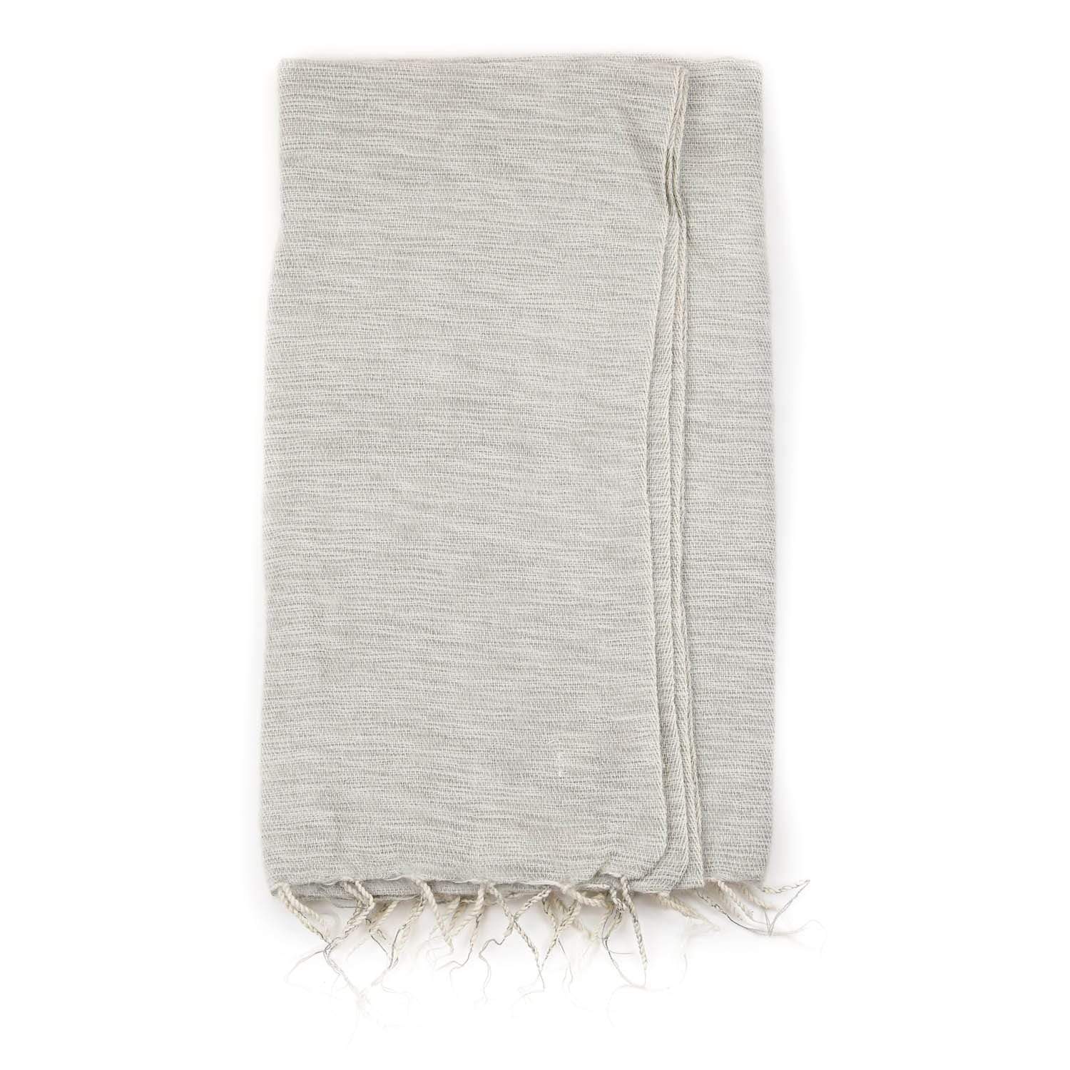 Premium Himalayan Wool Shawl - Natural Color, Soft & Warm Winter Wrap - Perfect for Cold Weather, Travel & Gift Giving