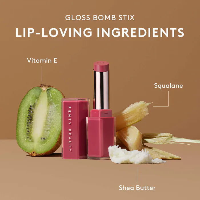 Fenty Beauty Gloss Bomb Universal Lip Luminizer - High Shine Lip Gloss for Plump, Hydrated Lips | Perfect for Everyday Wear, Date Night & Special Occasions