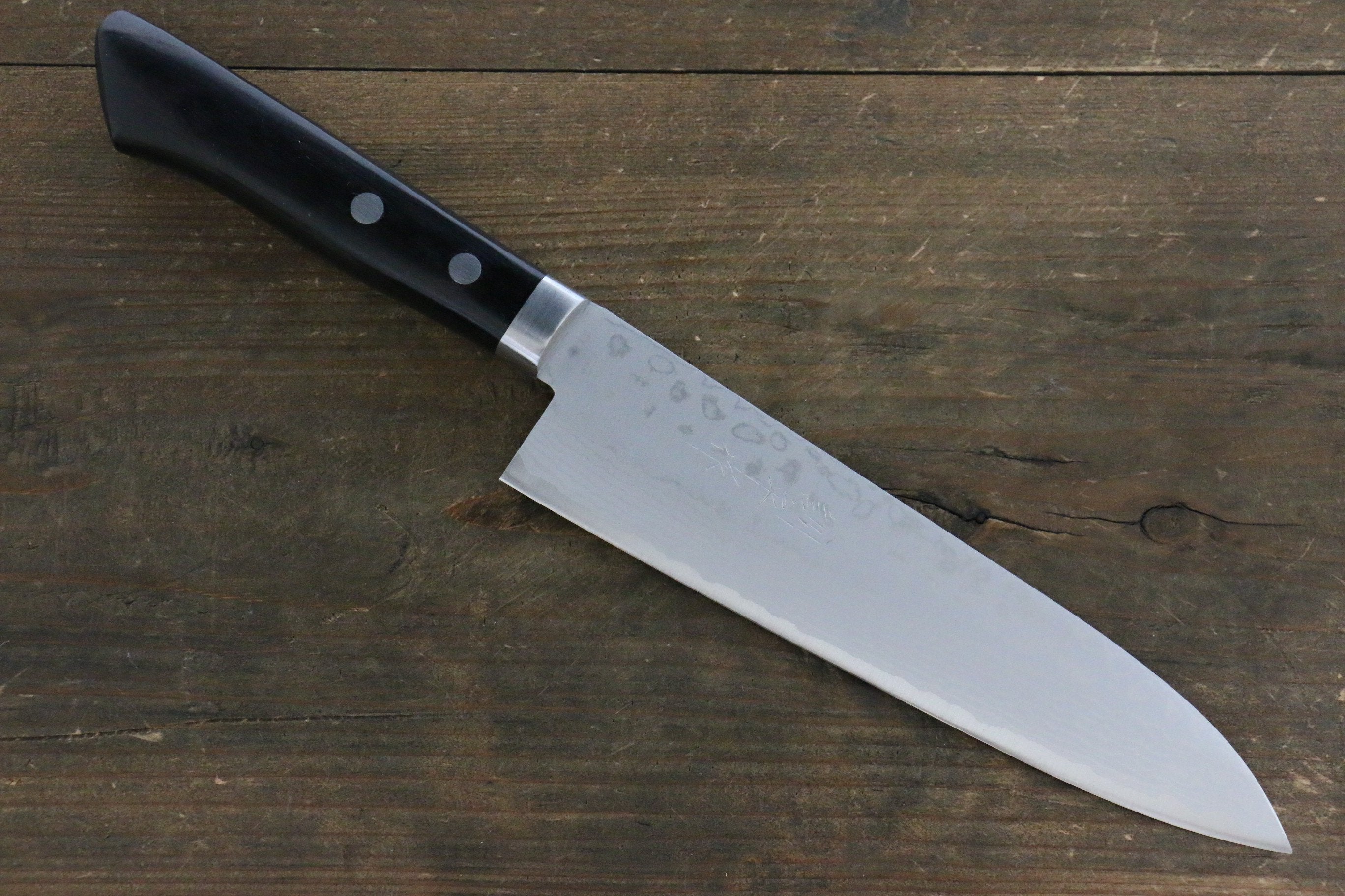 Premium Kunihira Sairyu VG10 Damascus Gyuto Chef Knife 180mm - Japanese Pakkawood Handle - Professional Kitchen Knife for Sushi, Meat, Vegetables & Home Cooking