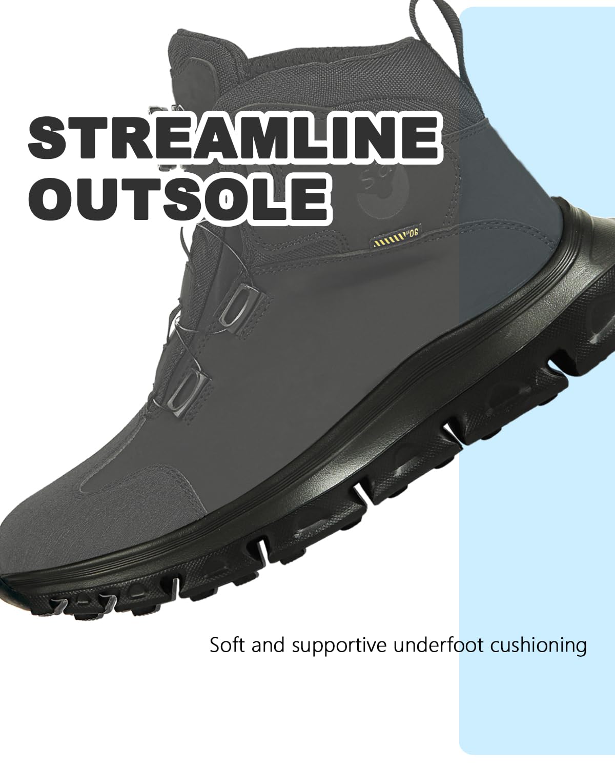 Men's Motorcycle Riding Shoes - Lightweight, Breathable Lining with Reinforced Shift Pad - Perfect for Commuting & Long Distance Touring
