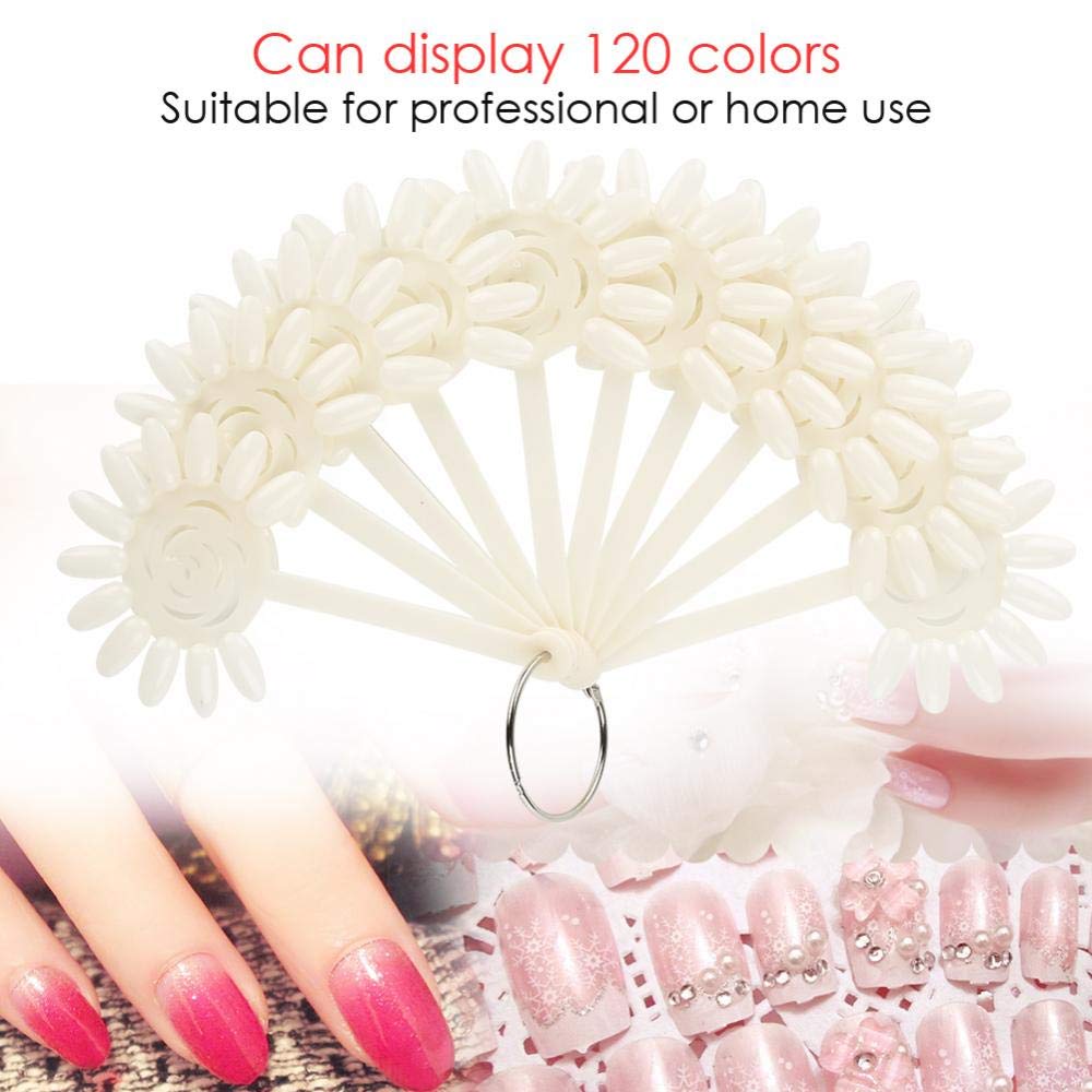 Premium Sunflower Nail Tip Sticks - Professional Nail Polish Samples for Nail Art Display | Nail Salon Supplies & DIY Manicure Tools | Perfect for Nail Technicians, Beauty Salons, and Home Use