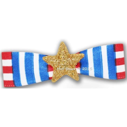 Captain Stubing Hair Bow - Elegant Adjustable Hair Accessories for Women & Girls - Perfect for Weddings, Parties & Everyday Fashion