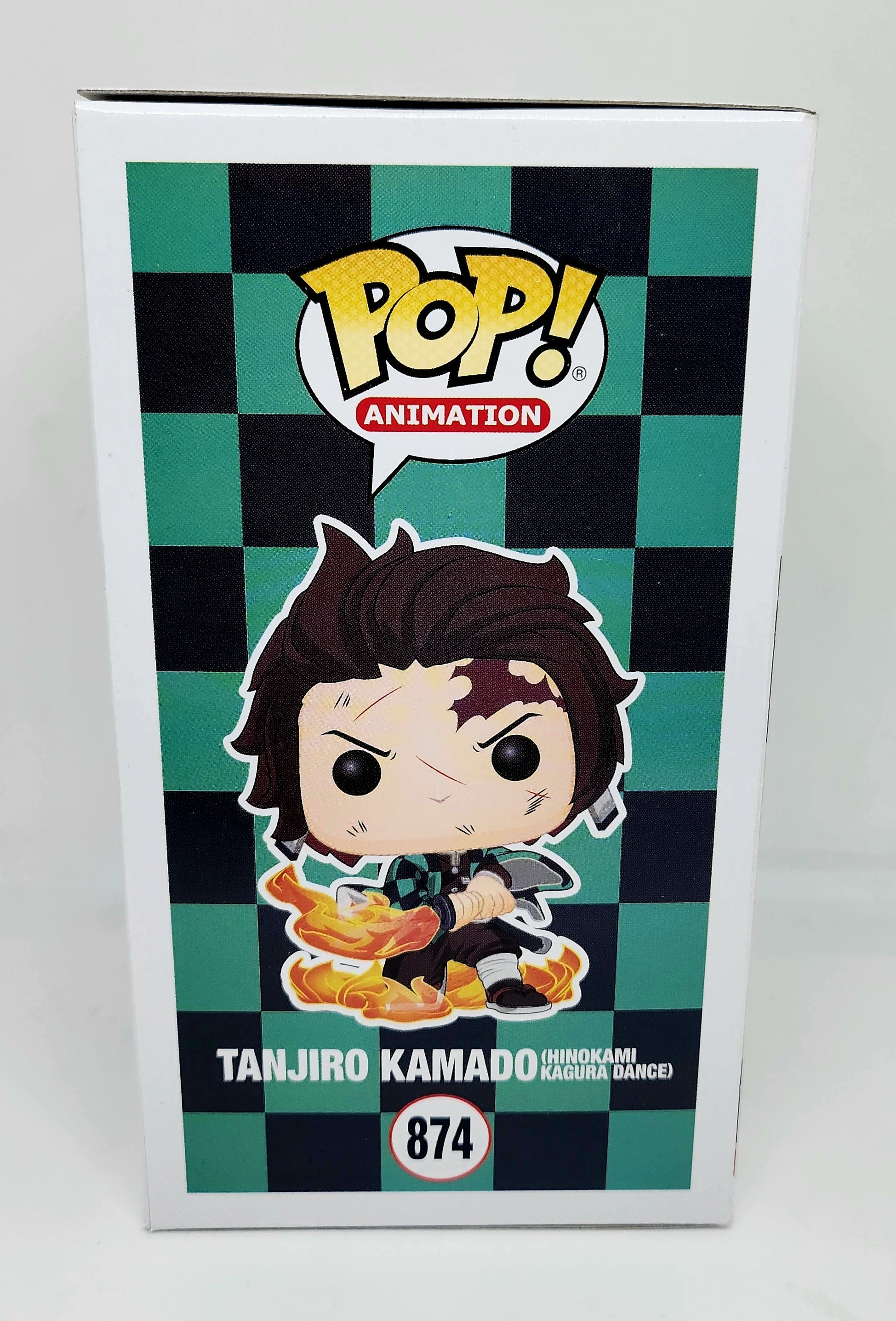 Demon Slayer Tanjiro Kamado Glow Chase Pop Vinyl Figure - Anime Collectible for Fans, Gift for Anime Lovers, Perfect for Display in Bedroom, Office, or Gaming Room