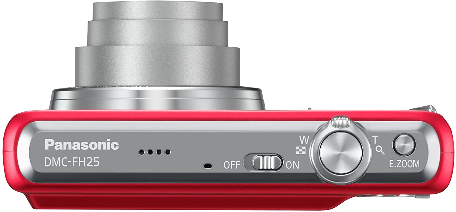 Panasonic Lumix DMC-FH25 16.1MP Digital Camera with 8x Optical Zoom, 2.7