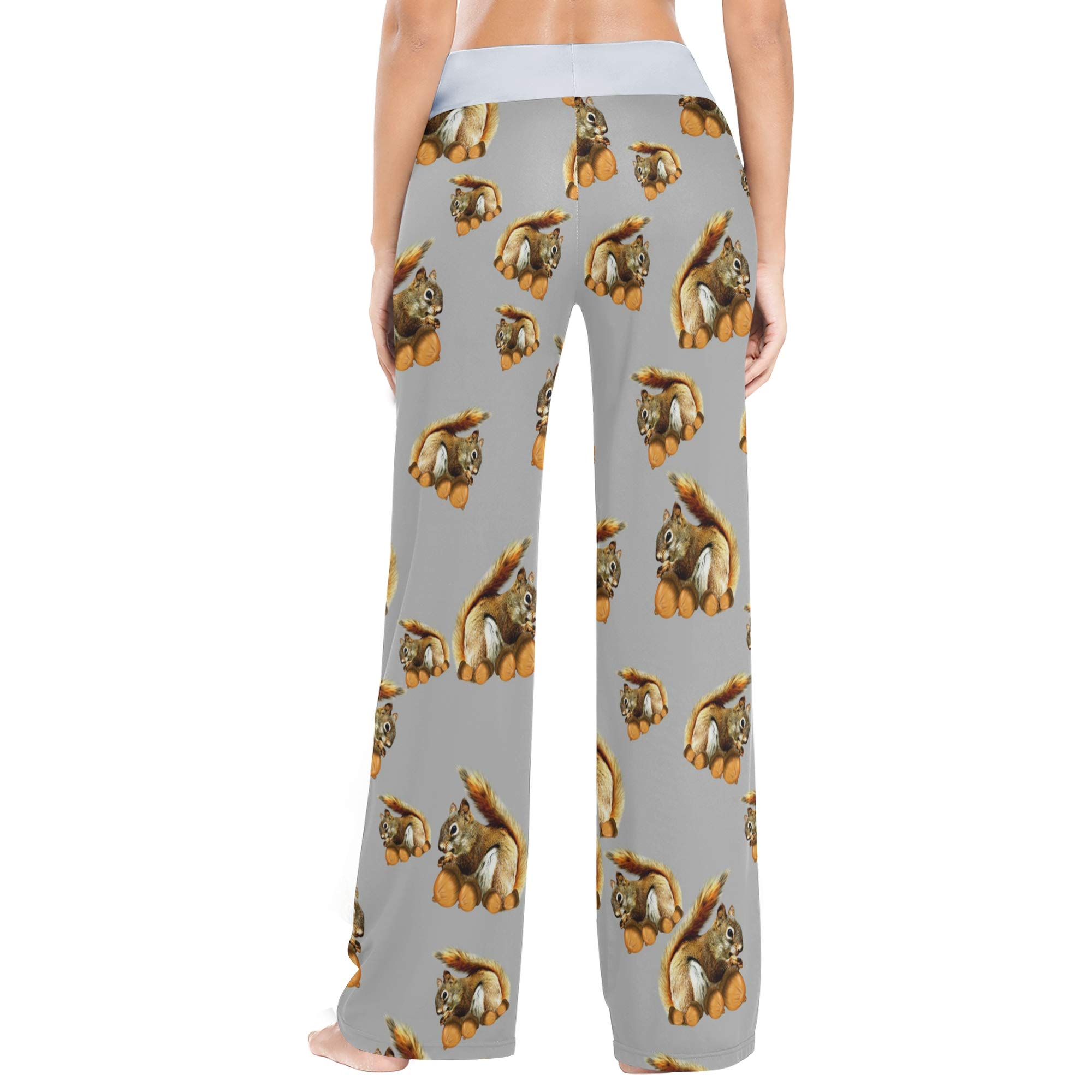Women's Loose Casual Comfy Pajama Pants with Drawstring - Wide Leg Palazzo Lounge Pants for Sleep, Yoga & Home Relaxation