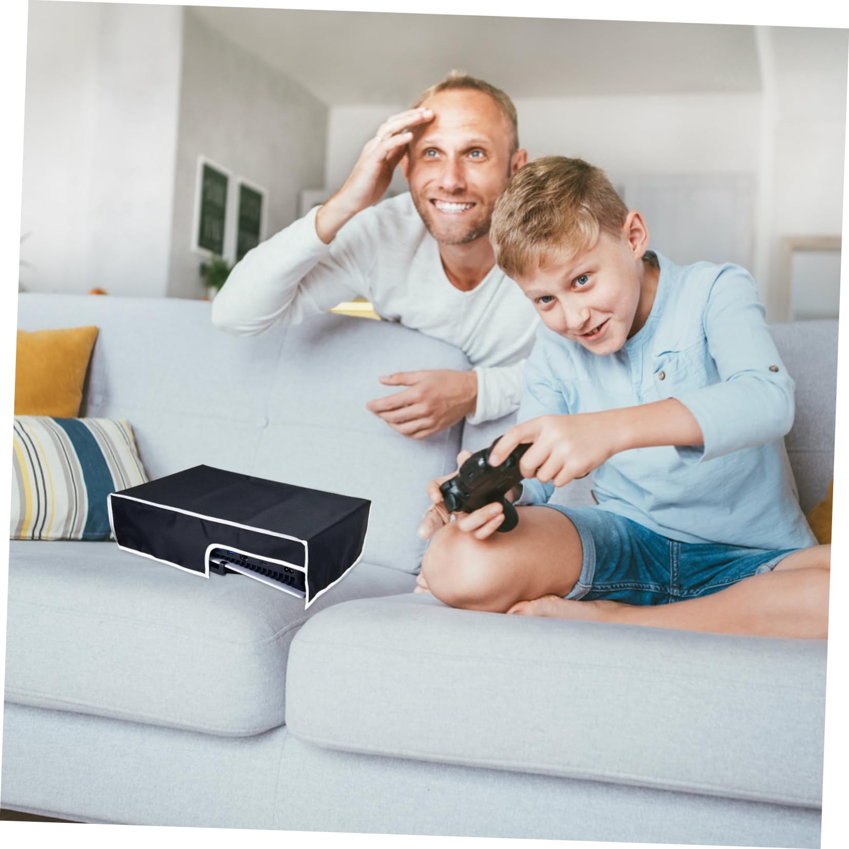 CAXUSD Dustproof Protective Cover for Game Consoles & Controllers - Durable Oxford Cloth Console Cover for PS5, Xbox, Nintendo Switch - Perfect for Gaming Setup Protection & Storage