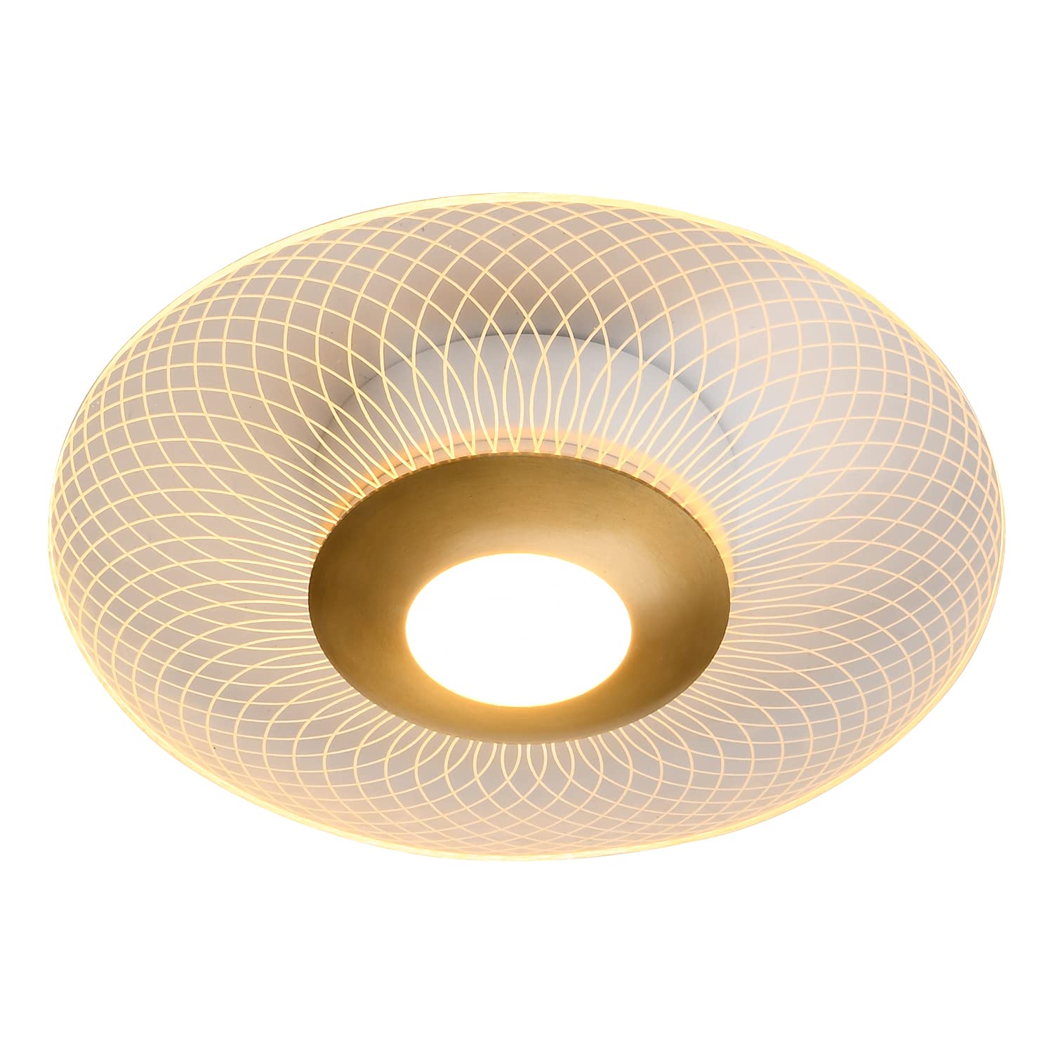 Modern LED Ceiling Light Fixture - Ultra Thin Flush Mount LED Light for Kitchen, Bedroom, Laundry & Closet - Energy Efficient Surface Mount Lighting for Home & Office