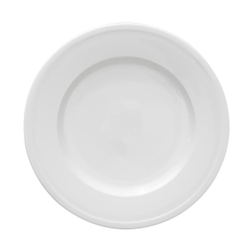 Alani 024522 Tempo Porcelain Round Plate - 9 Inch Set of 24 - Elegant Dinnerware for Restaurants, Catering & Home Dining