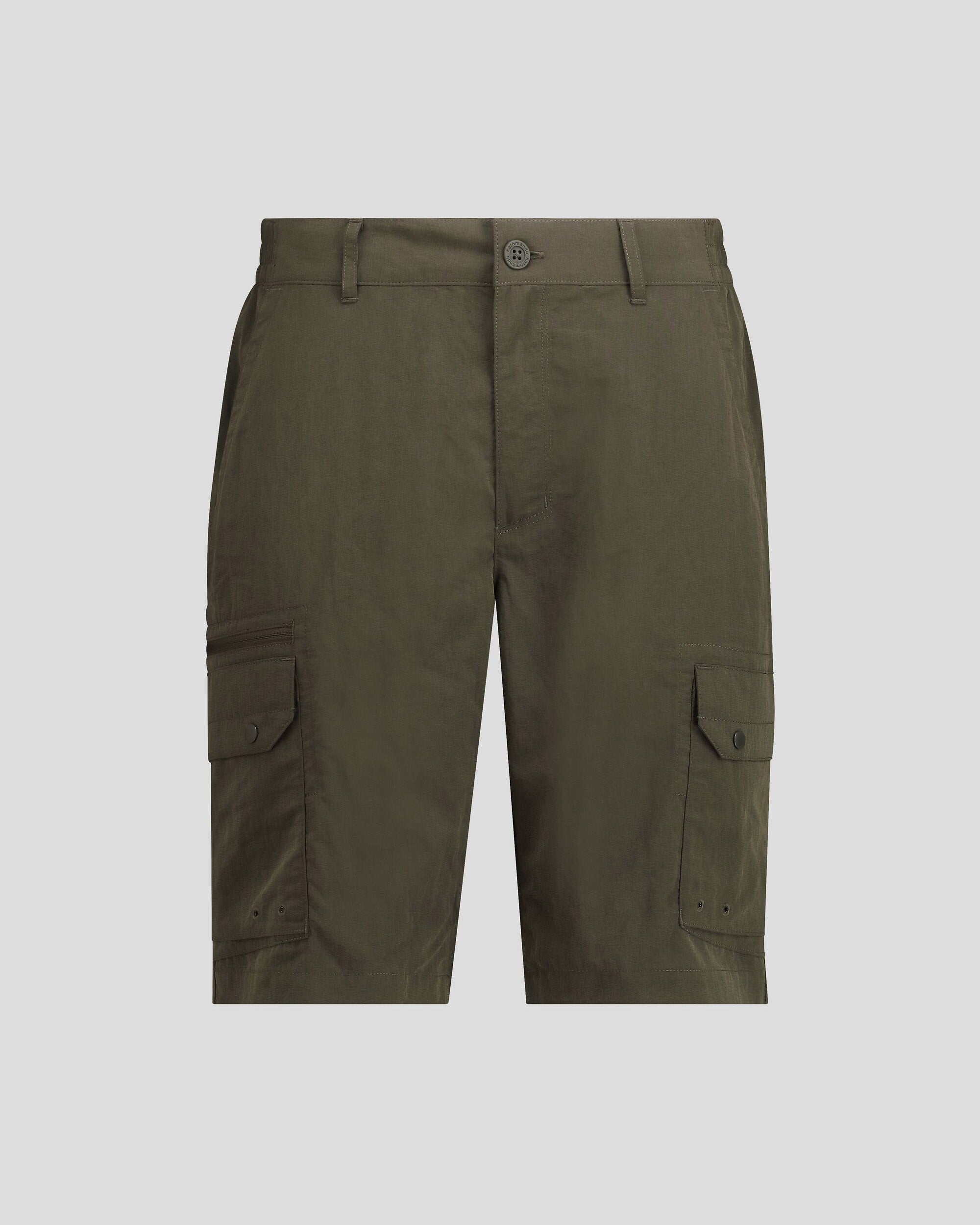 Men's EVRY Day Cargo Shorts - Comfortable Casual Outdoor Shorts with Multiple Pockets | Perfect for Hiking, Camping & Summer Activities (Dark Moss)