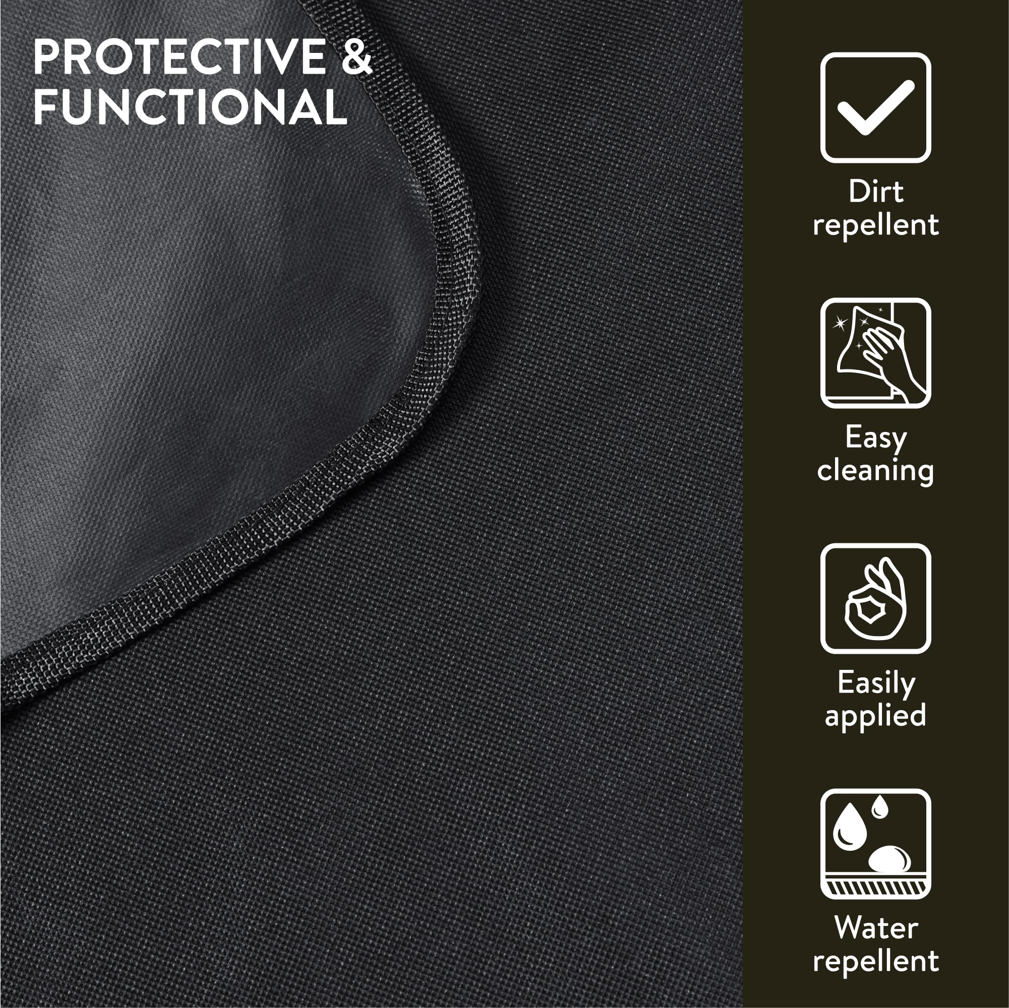 PRETEX Universal SUV Cargo Liner for Dogs - Waterproof Pet Seat Cover, Non-Slip Trunk Mat with Side Protection - Easy Clean Car Backseat Protector for Travel, Camping & Daily Use