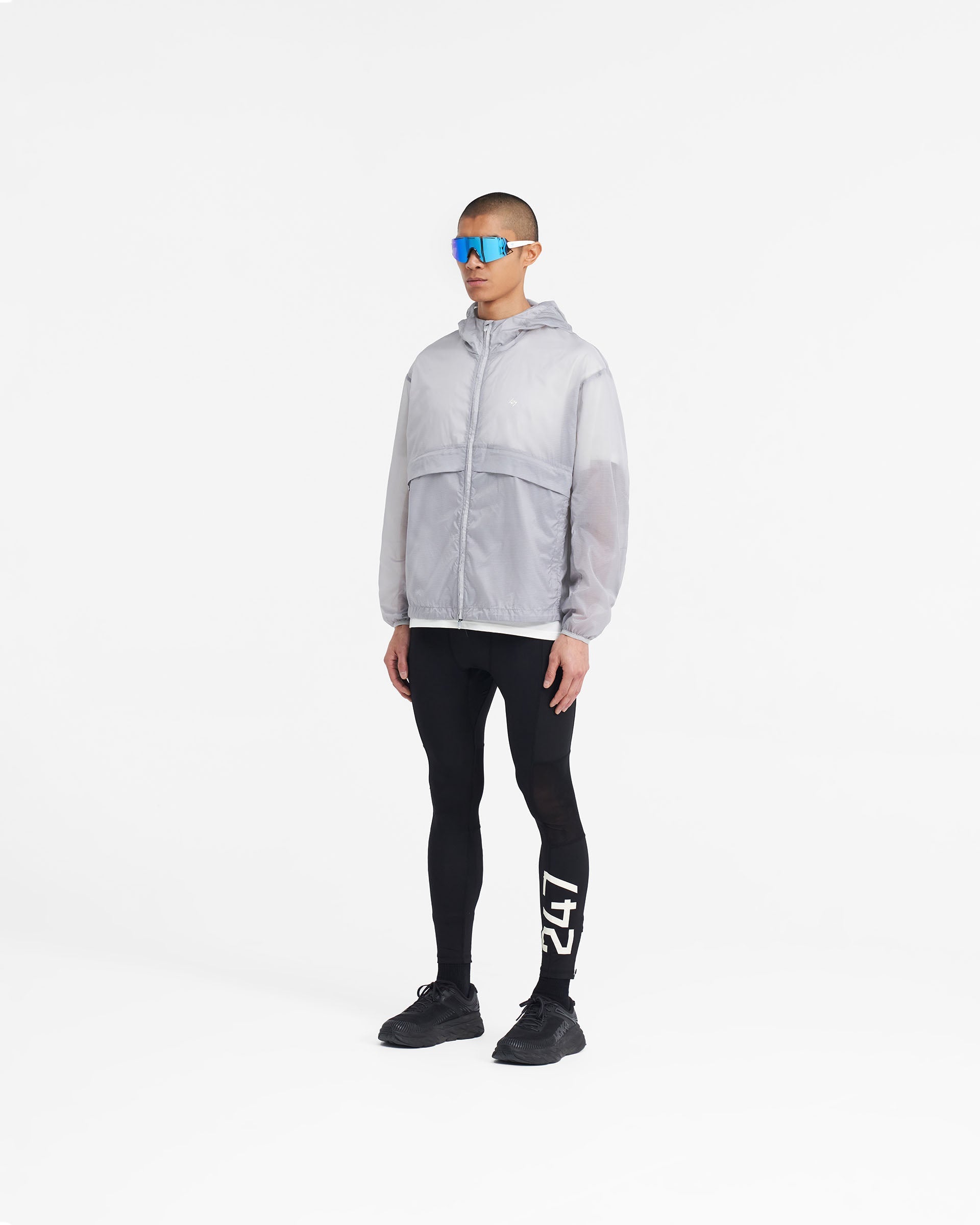 247 Hooded Training Jacket for Men & Women - Lightweight Moonstone Athletic Jacket for Gym, Running & Outdoor Workouts