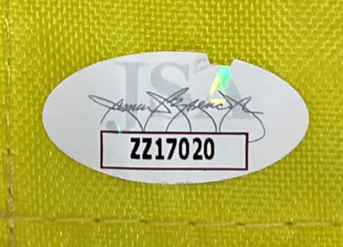 Arnold Palmer Autographed Framed Golf Flag - Arnold Palmer Invitational Yellow Flag with JSA COA - Perfect for Golf Memorabilia Collectors & Man Cave Decor